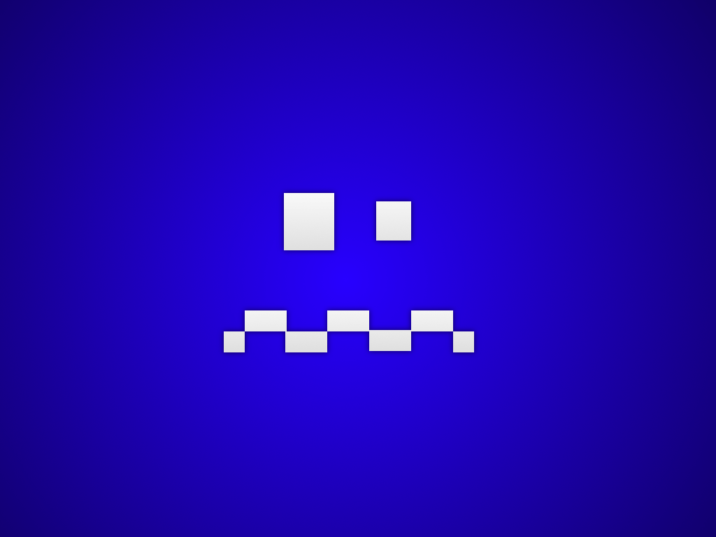 Pac-Man Blue Ghost HD fondo de pantalla, imágenes de fondo