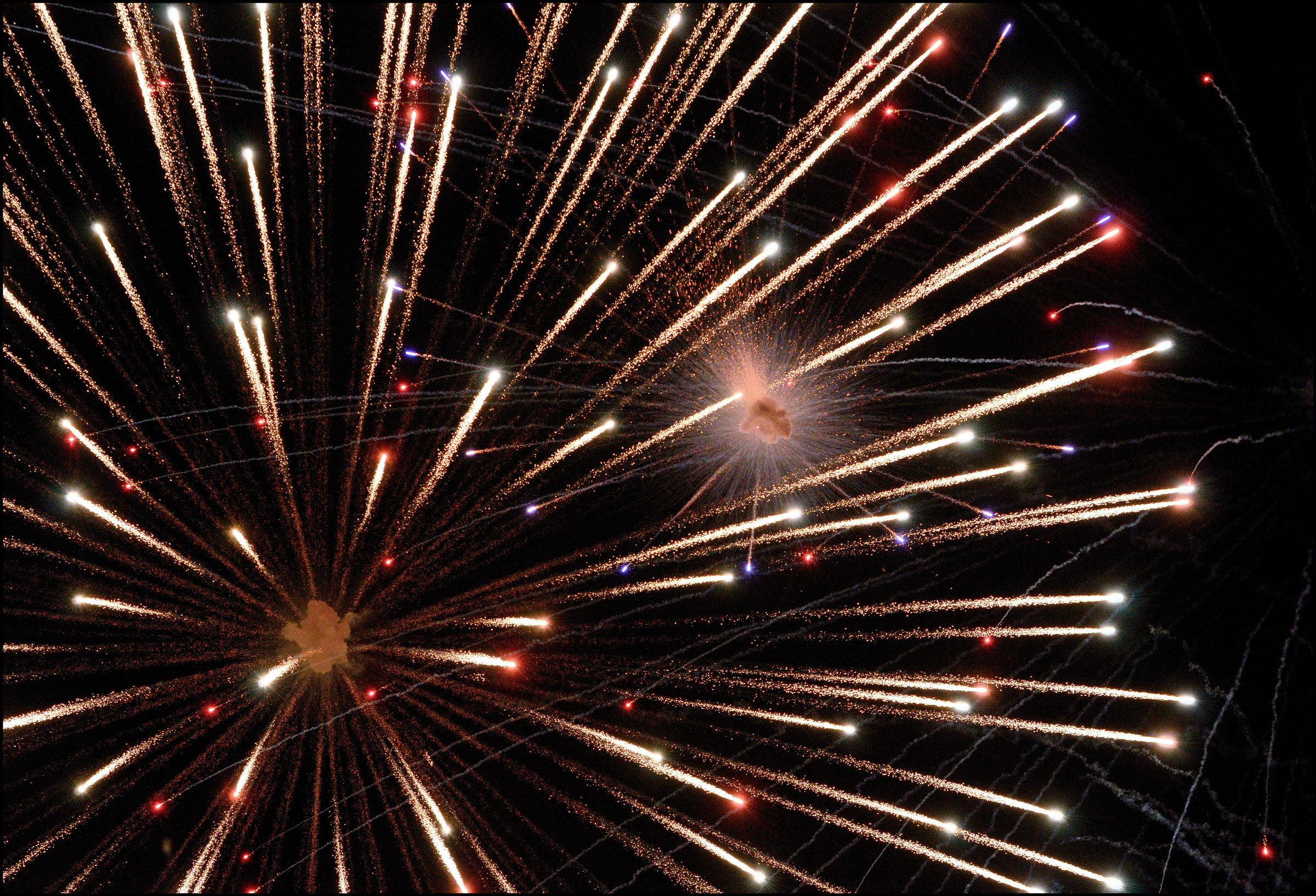Impresionante Fireworks HD fondo de pantalla