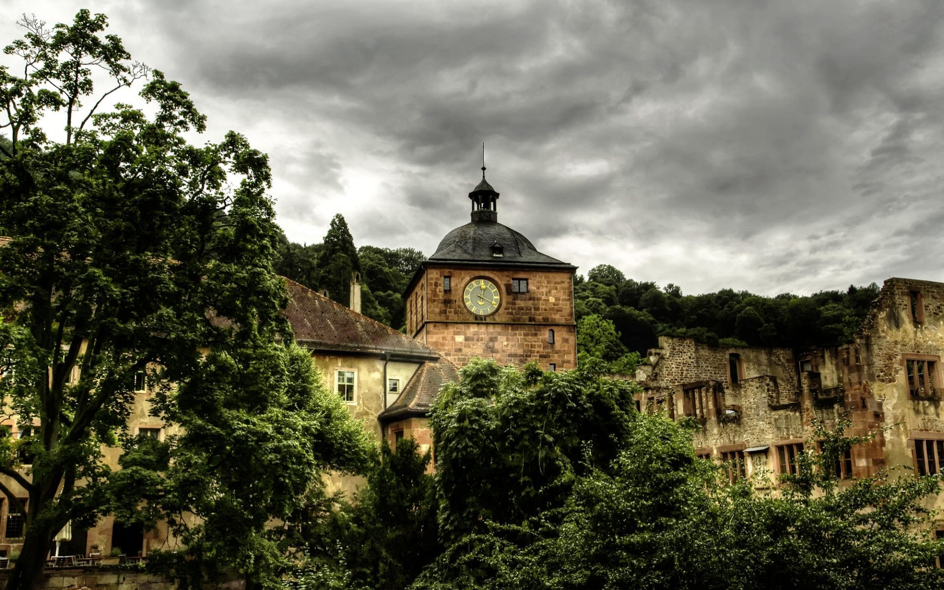 Heidelberg Castle Fondo de pantalla HD | Imagen de fondo | 1920x1200 | CARNÉ DE IDENTIDAD