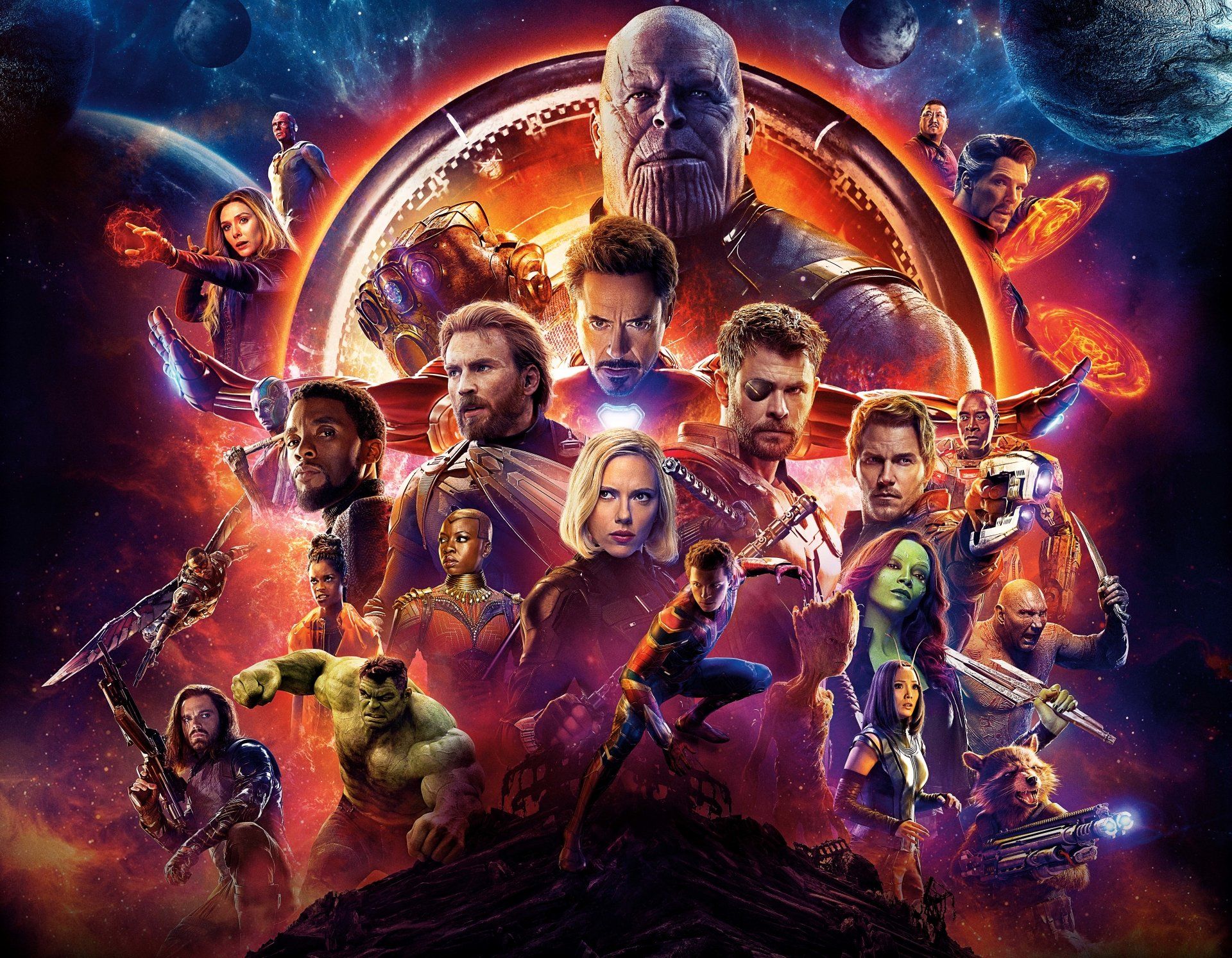 Vengadores: Infinity War Wallpaper 8k Ultra HD Wallpaper | Fondo
