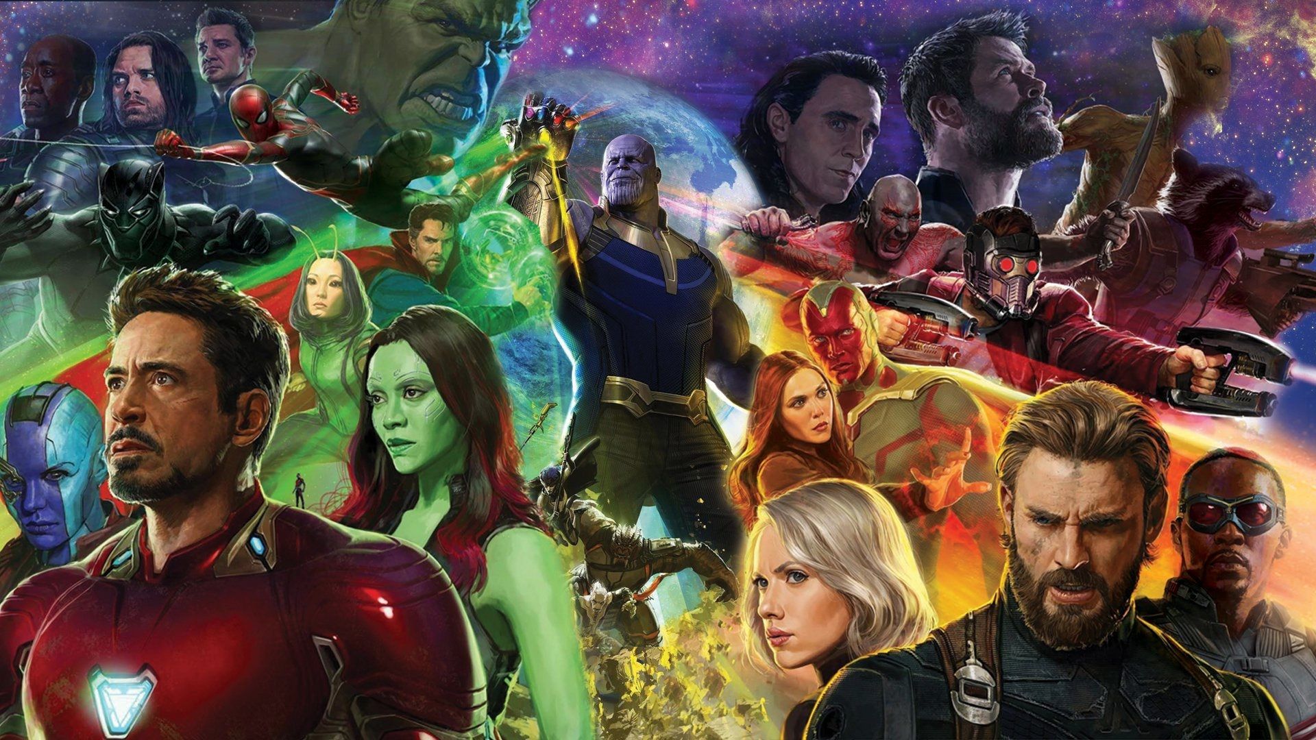 Fondo de pantalla de Avengers Infinity War 4