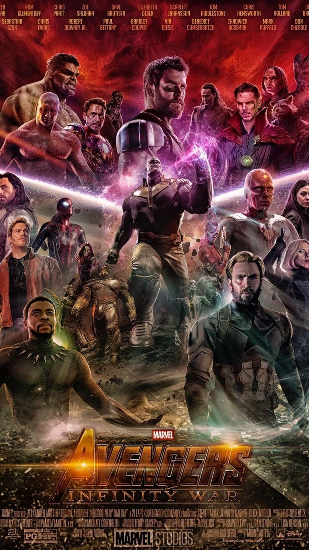 Fondo de pantalla de Android Avengers Infinity War - 2019 Fondos de pantalla de Android