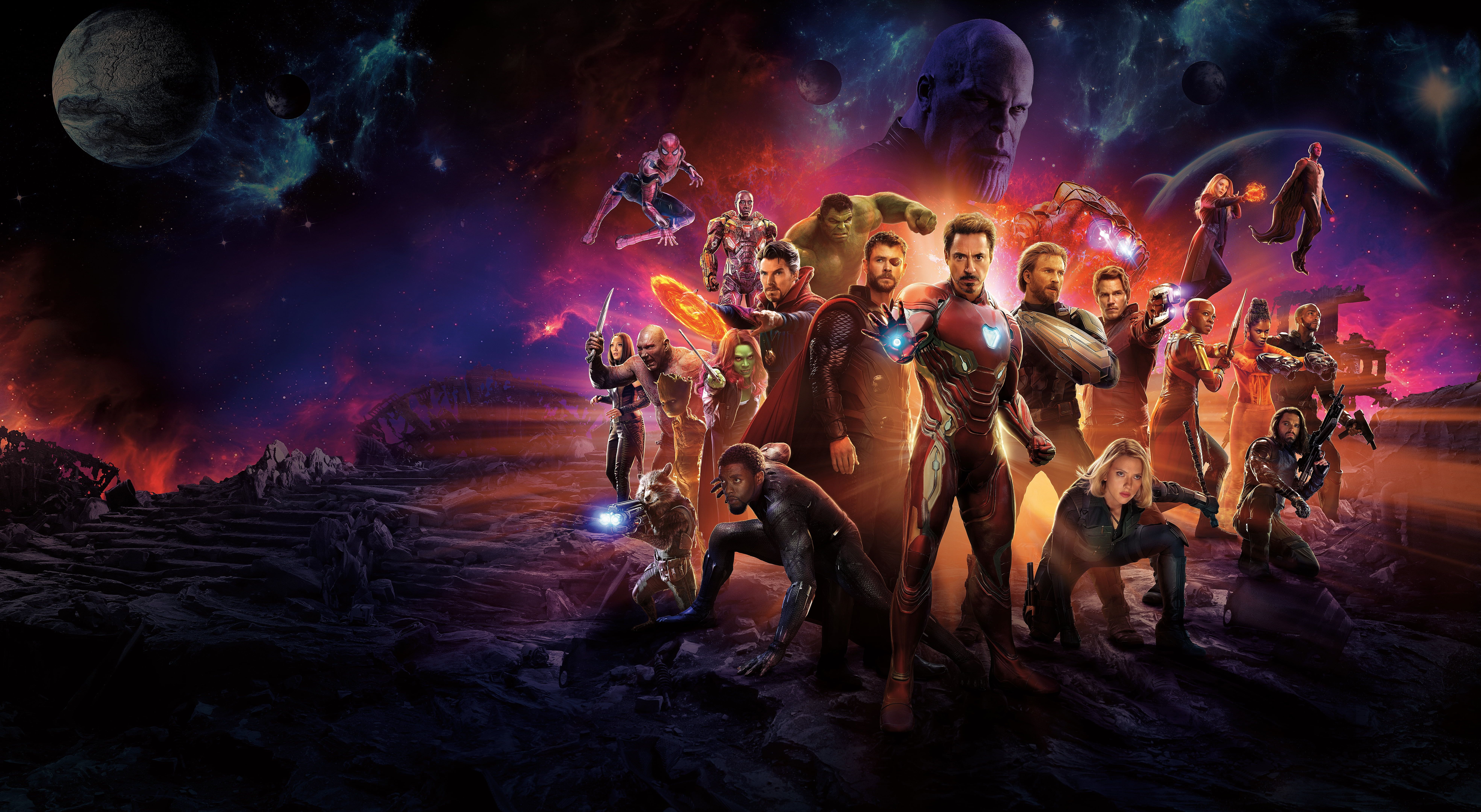 Avengers Infinity War fondo de pantalla digital HD fondo de pantalla | Destello de papel tapiz