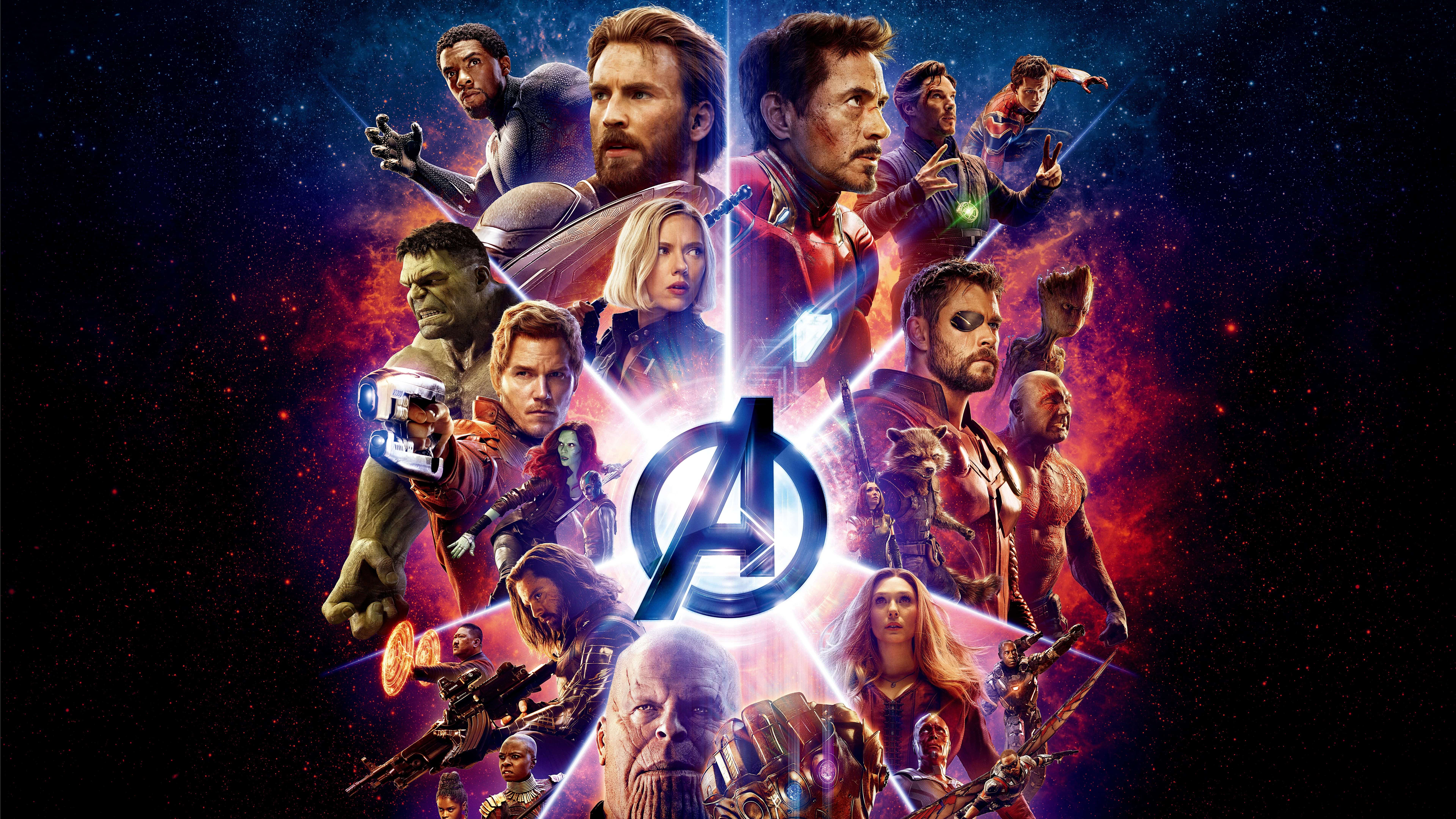Avengers Infinity War UHD 8K fondo de pantalla | Pixelz
