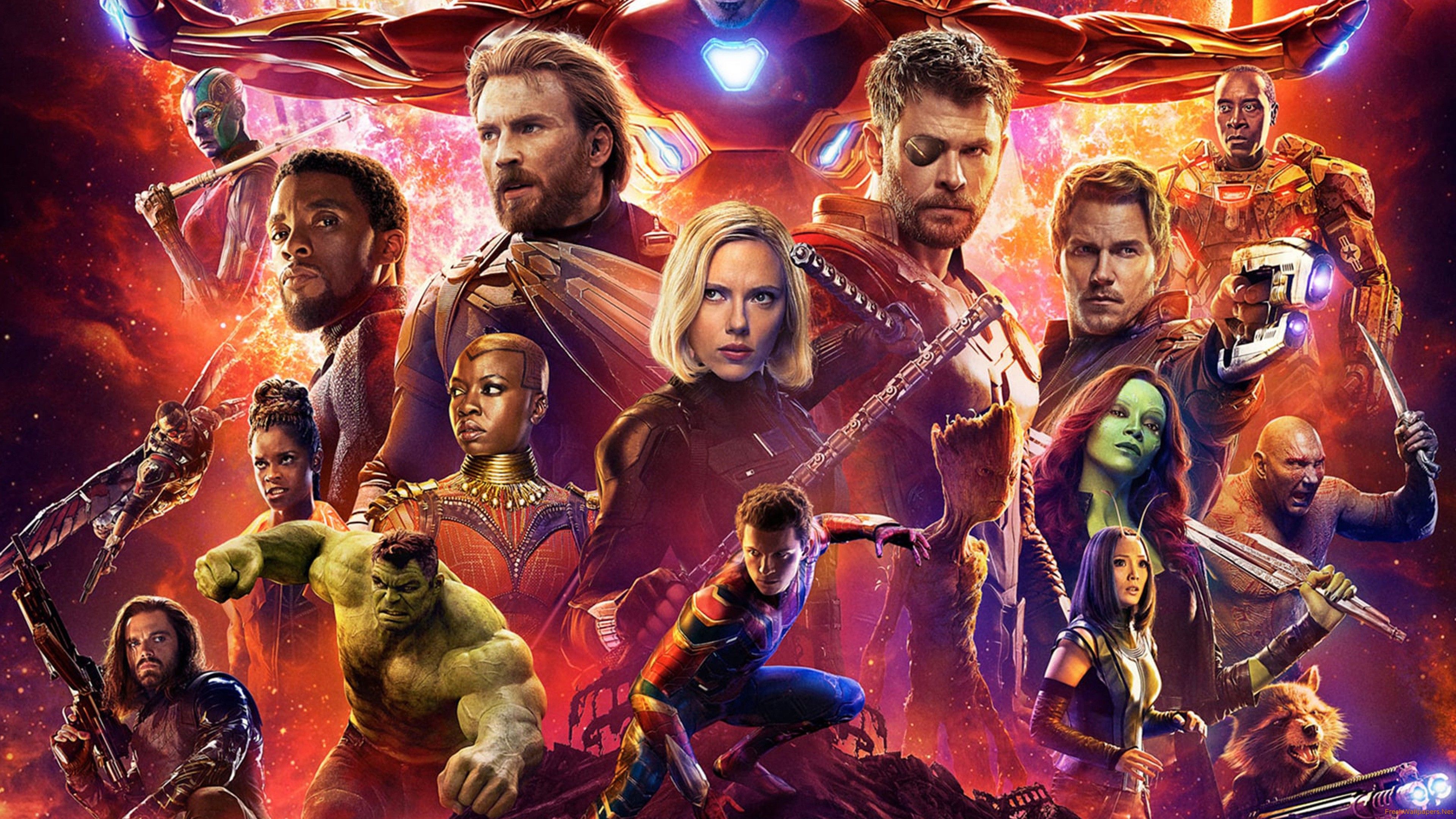 Avengers Infinity War 2018 Poster 4k fondos de pantalla | Papeles pintados frescos