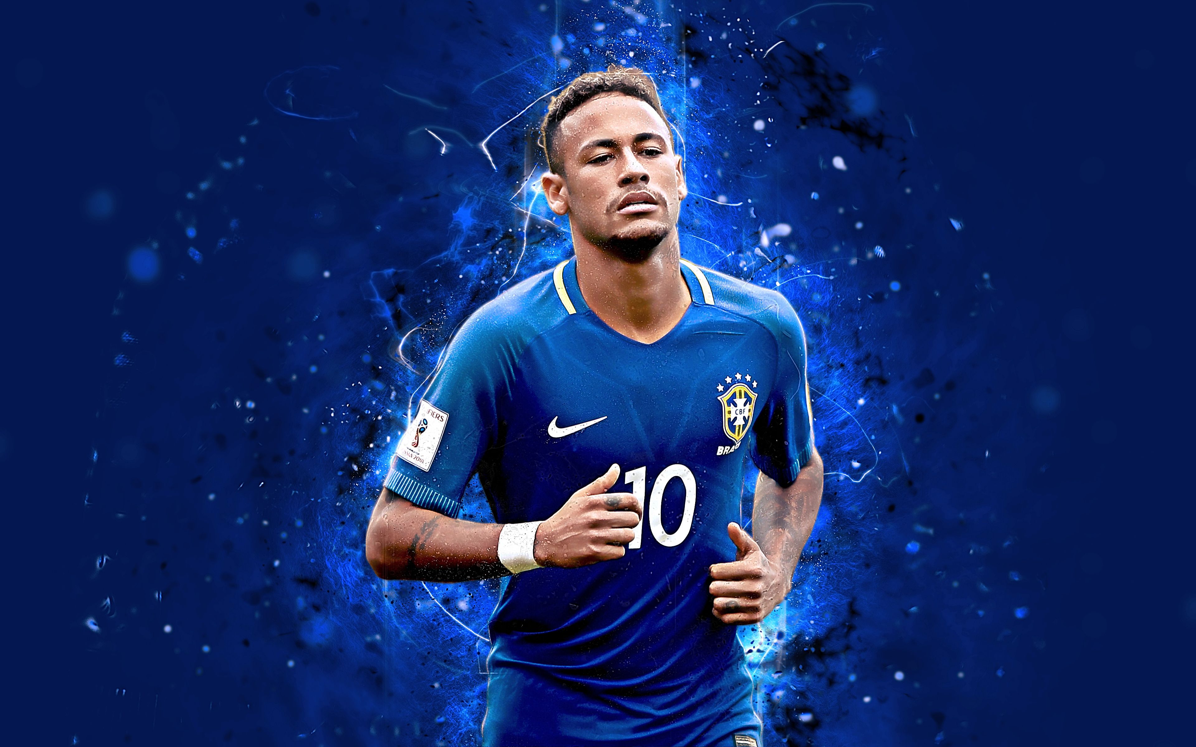 Neymar Jr - Brasil - Imagenes De Neymar En 4k fondo de pantalla gratuito