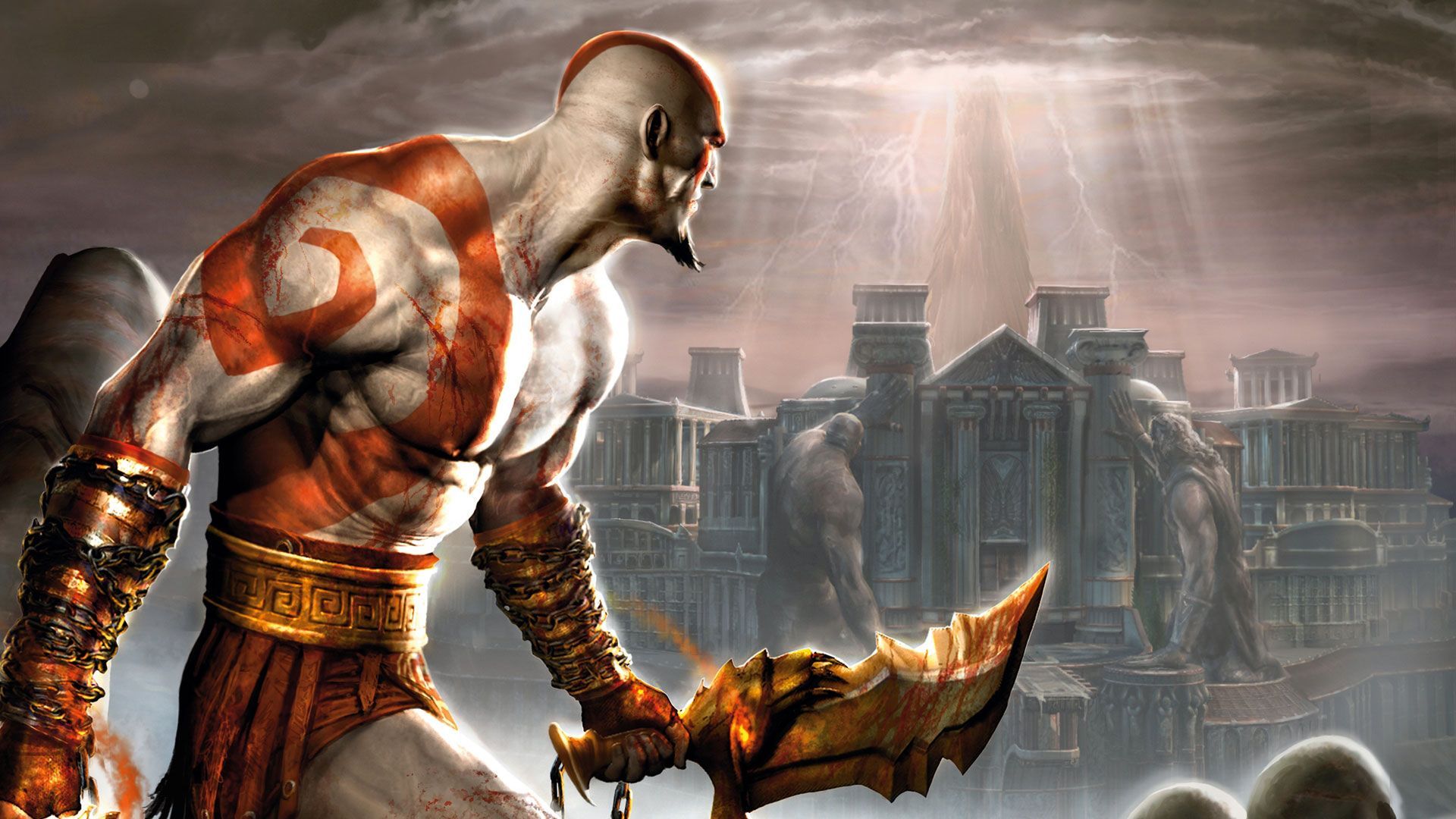 God of War - HD Fondos de juegos 1080p | para estudiar | Kratos dios de
