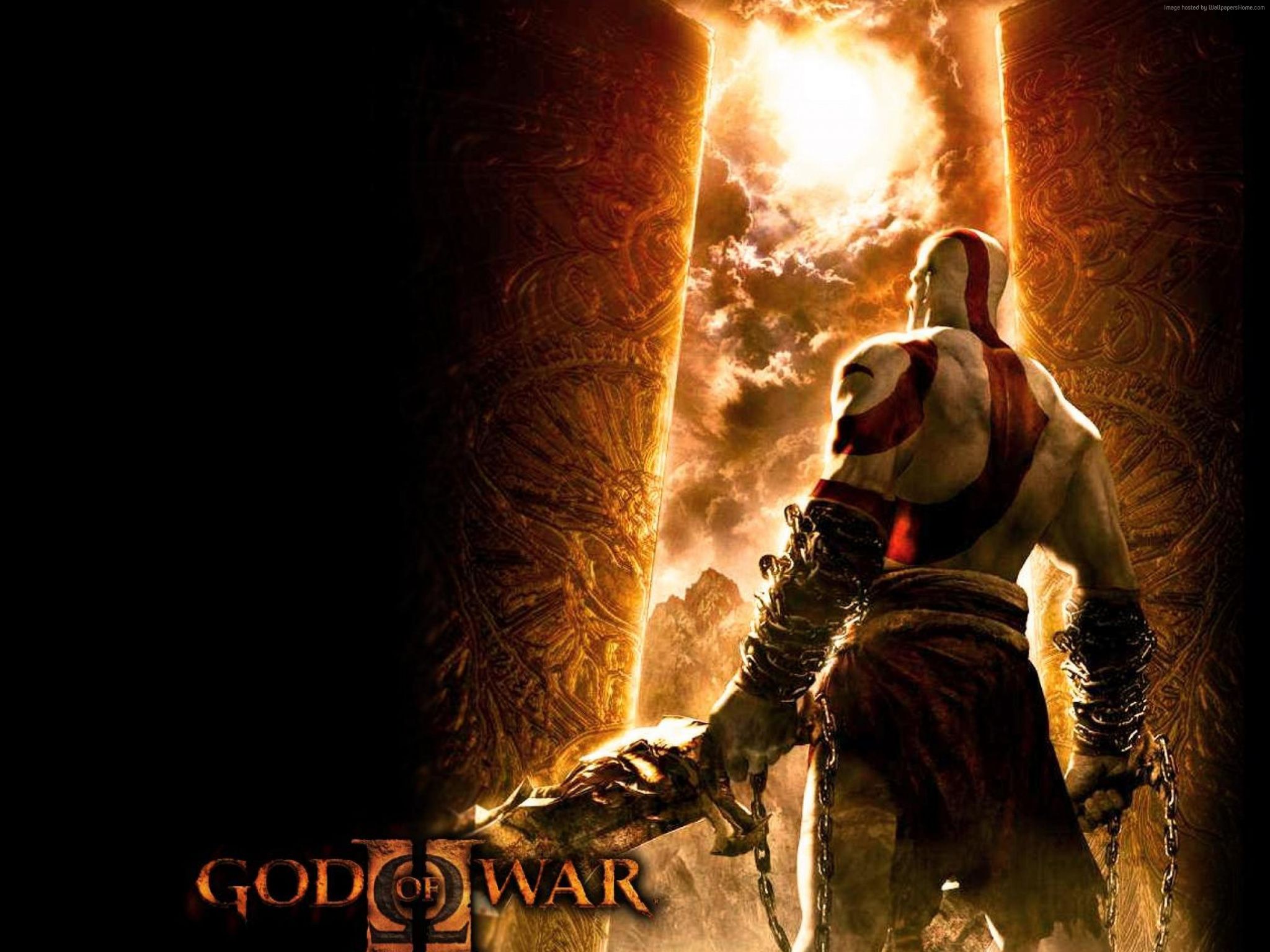 Llama, God of War Iii, God of War, Heat, Kratos fondo de pantalla para iPad