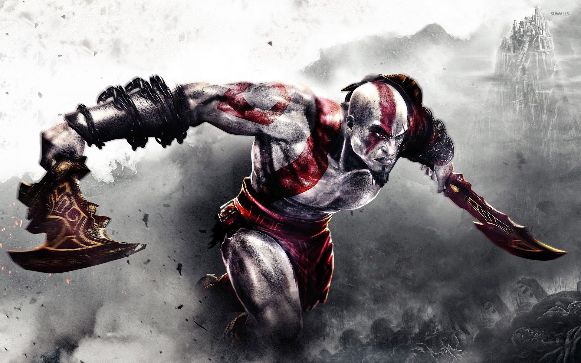 Kratos con una espada - Fondo de pantalla de God of War - Fondos de pantalla de juegos - # 54553