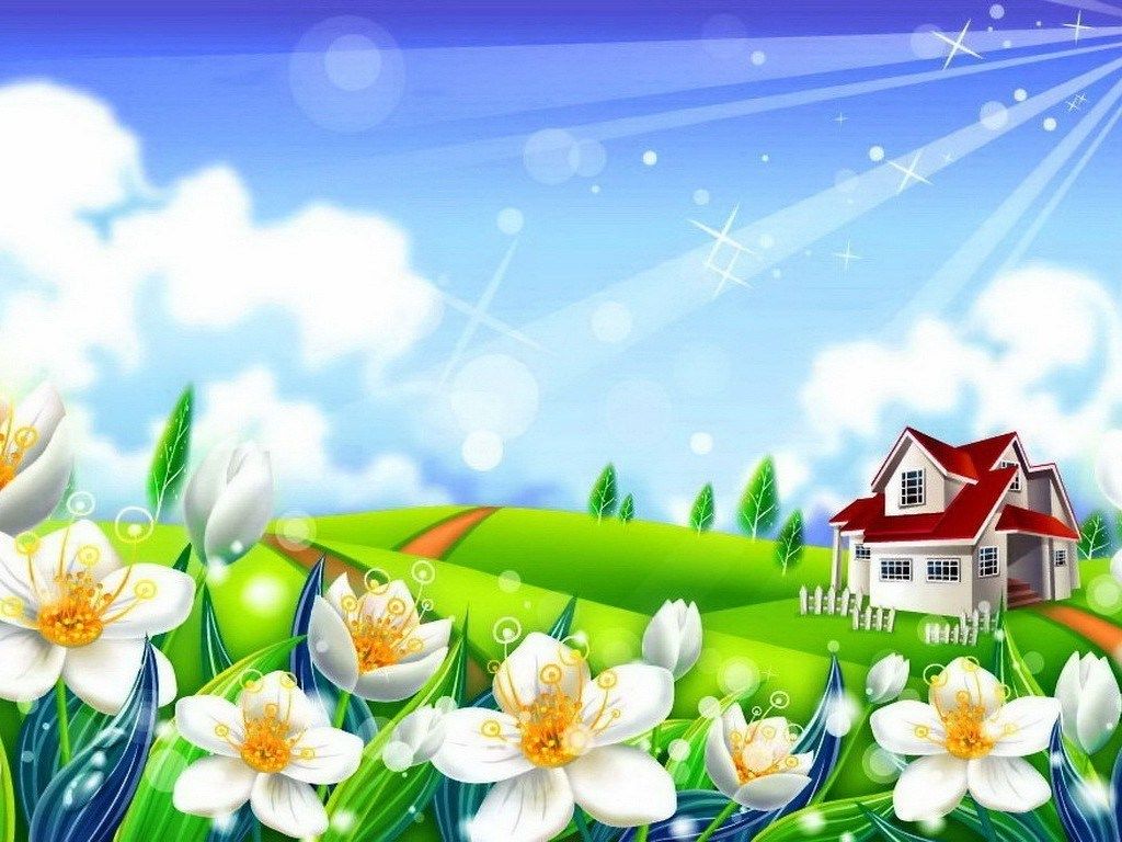 Flowers: Nature Garden House Flower Wallpaper Hd para Android para HD