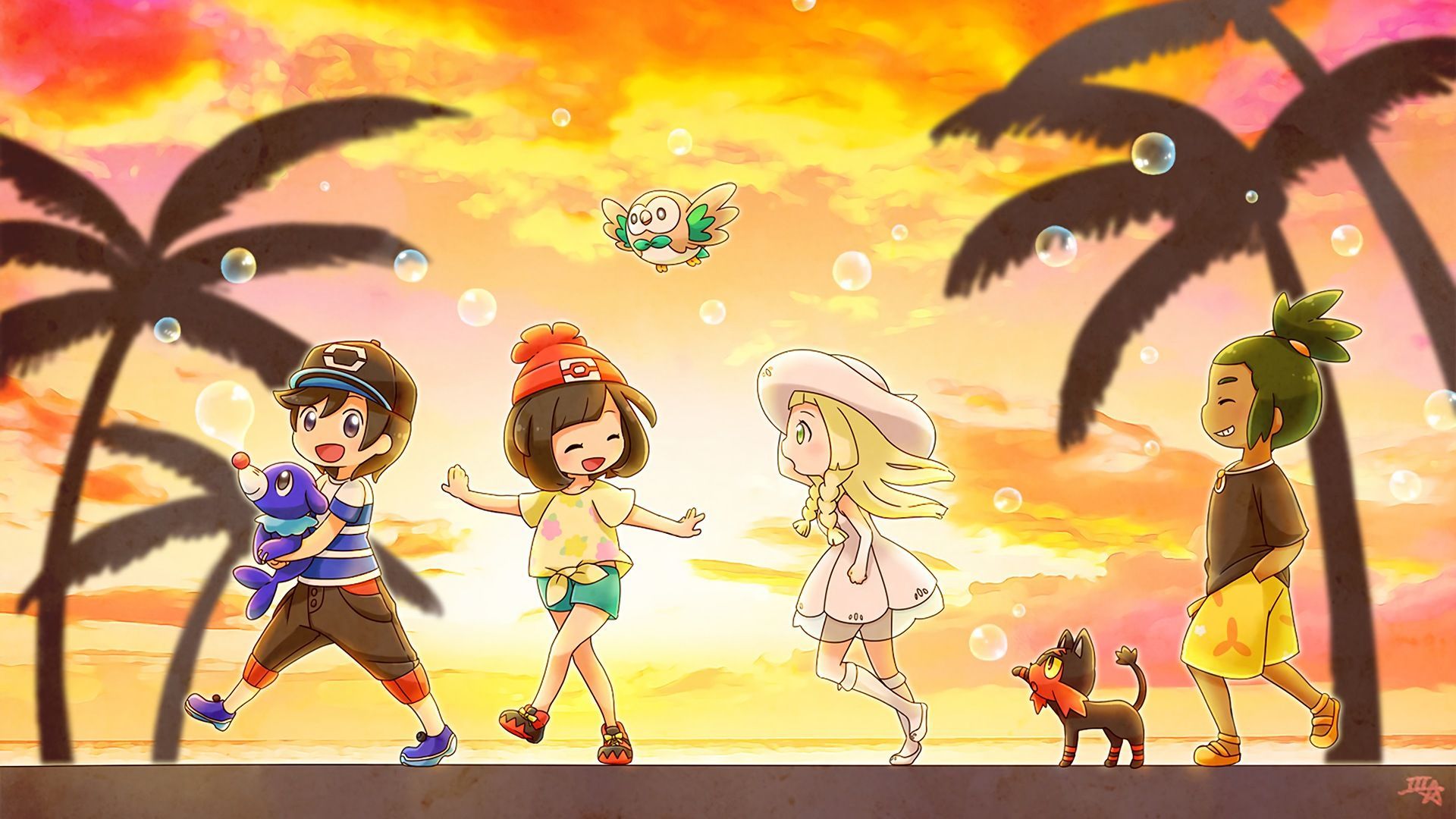 ipad pokemon sun fondo de pantalla | Descargar este fondo de pantalla HD Pokemon Sun