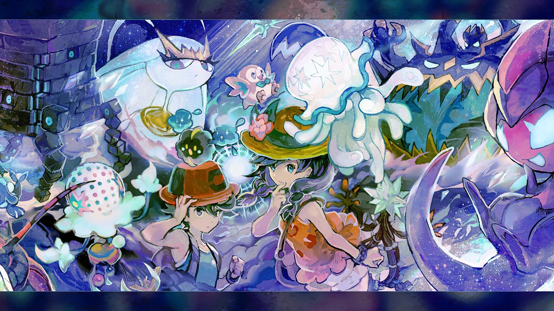 Pokemon Ultra Sun And Moon Game Wallpaper Hd - Pokemon Ultra Sun