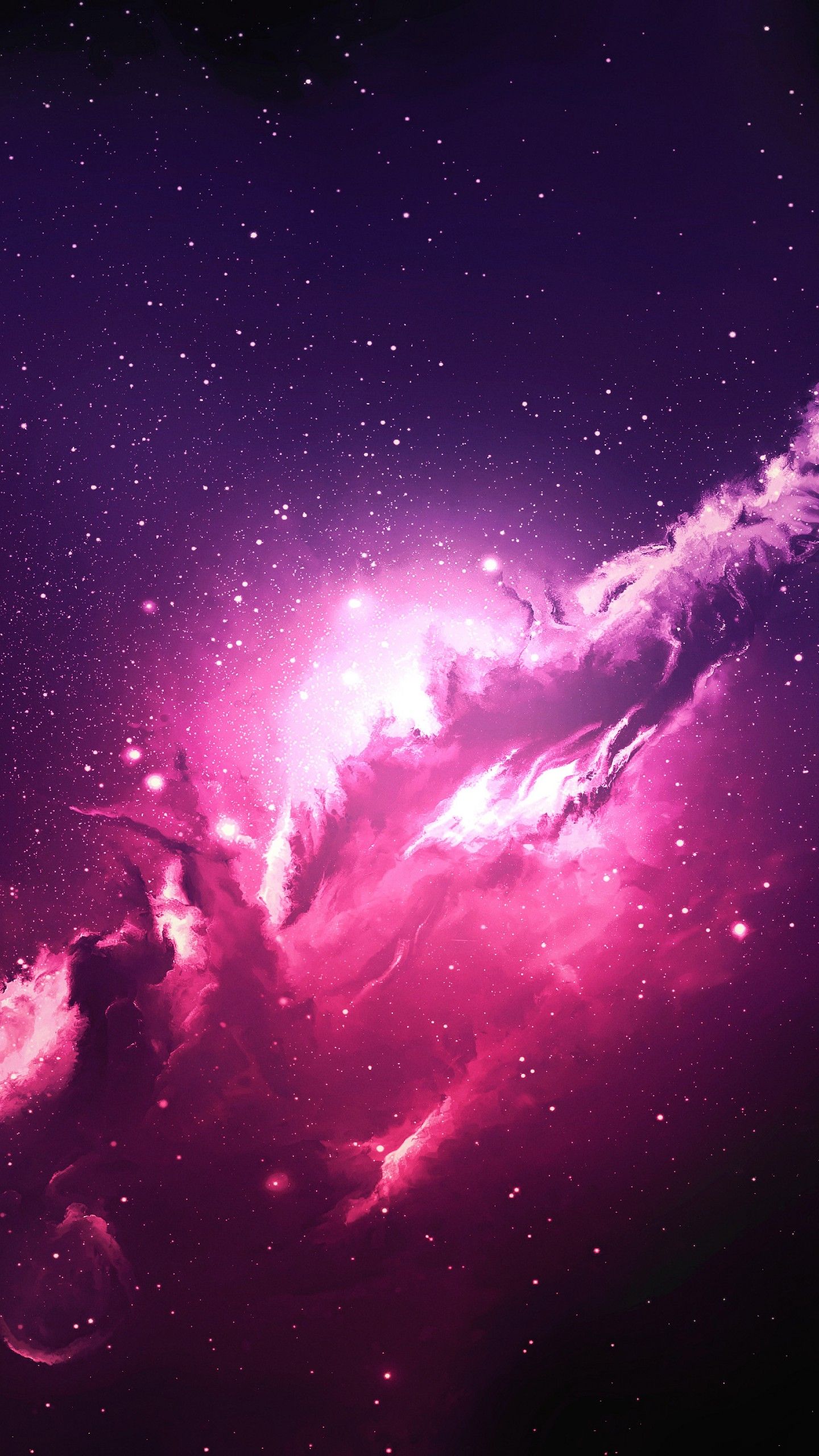Nebulosa de papel tapiz, Rosa, Galaxia, Estrellas, 4K, Espacio, # 13210