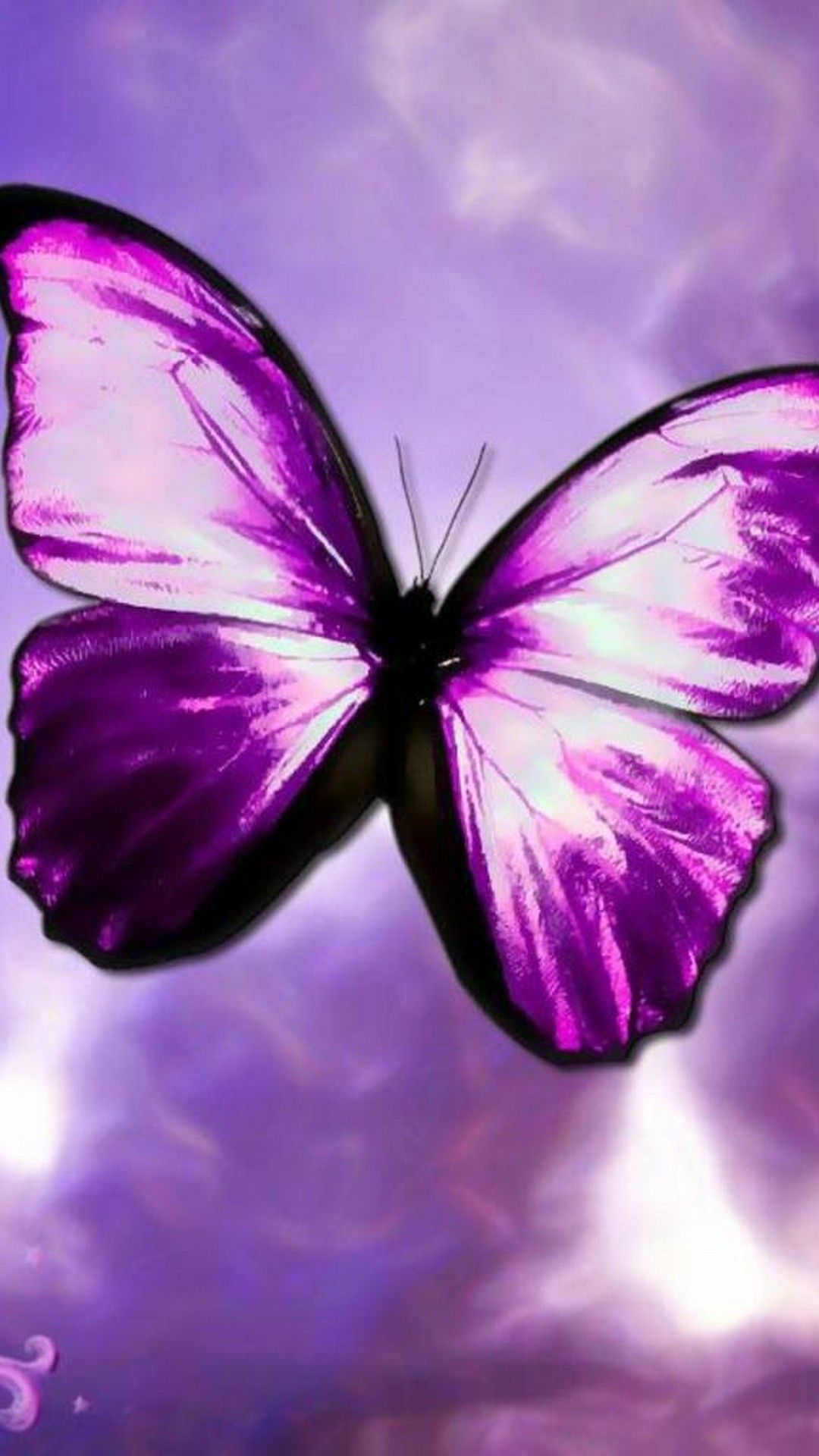 Purple Butterfly Wallpaper para Android - 2019 fondos de pantalla de Android