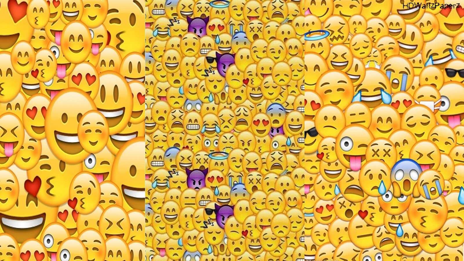 Emoji Wallpaper - Emojis Papel De Parede Free Wallpaper