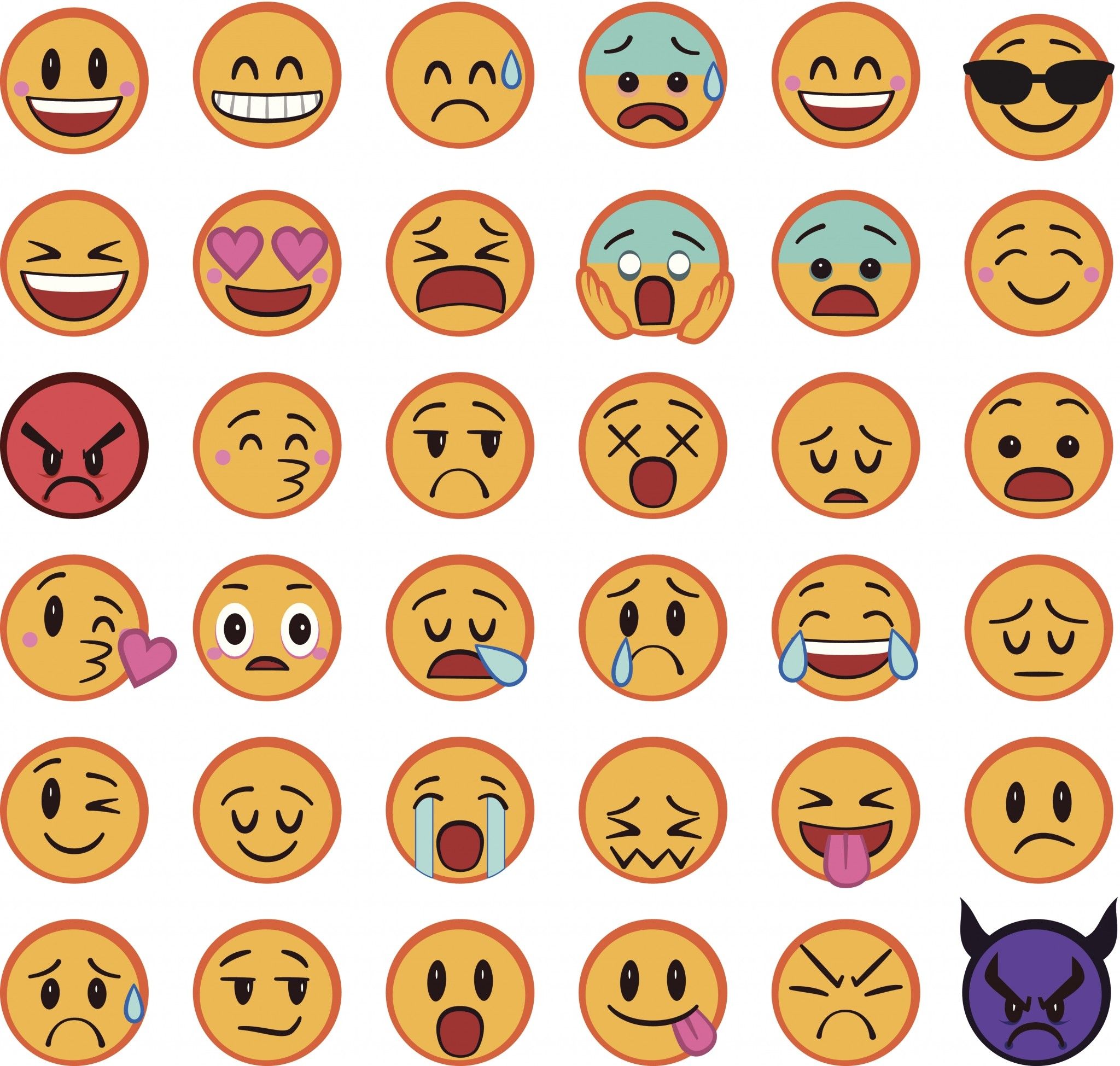 Más de 65 fondos de pantalla de Emoji