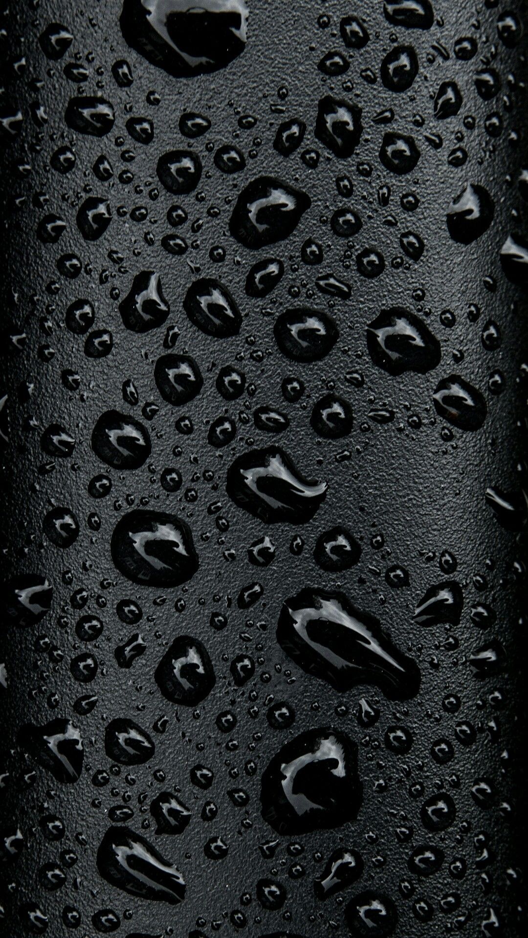 Gotas de agua negra | Fondos de pantalla (para teléfonos) ㊗ | S8 fondo de pantalla