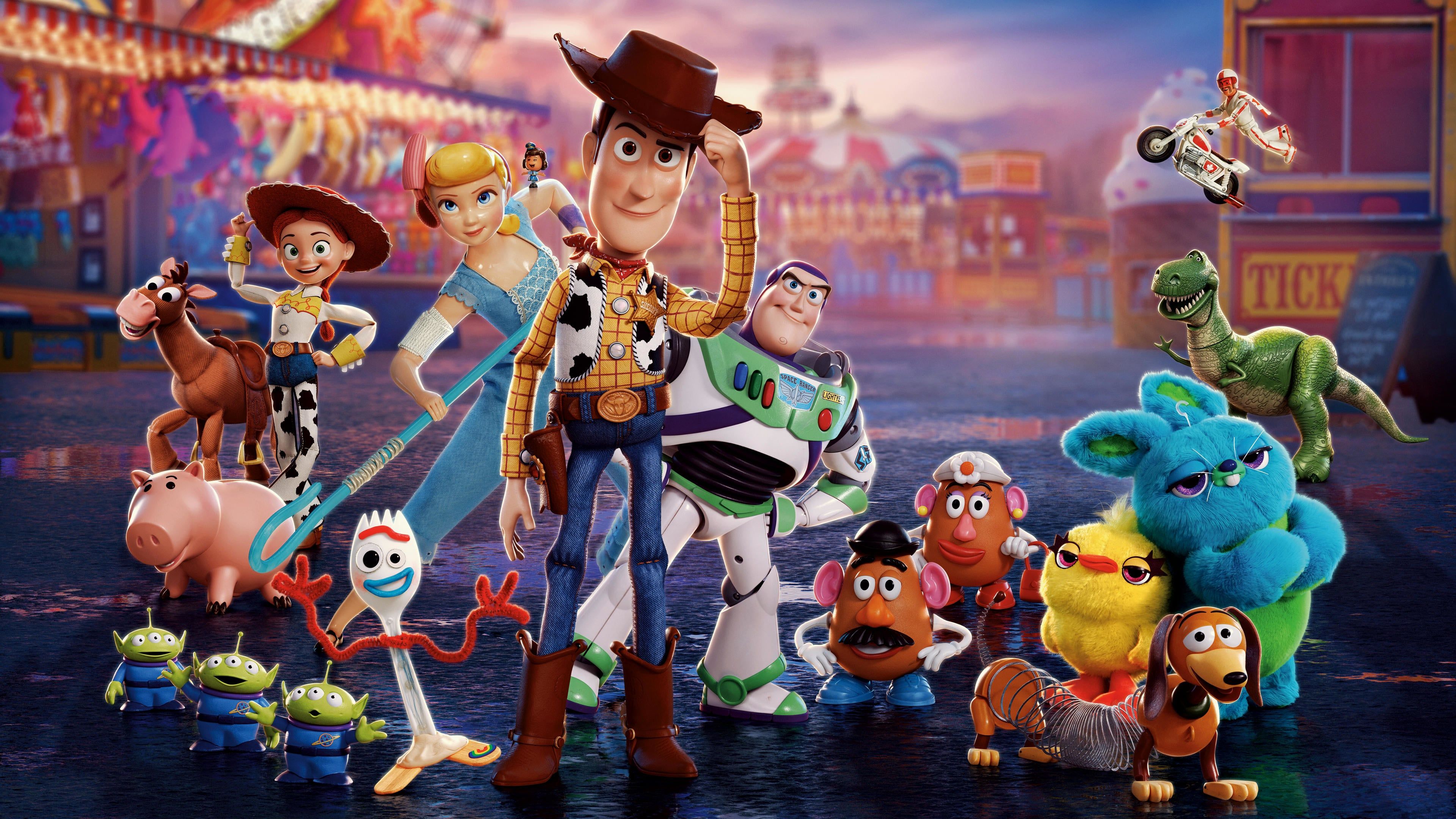 Toy Story 4 Personajes Poster Wallpaper 4k Ultra HD ID: 3326
