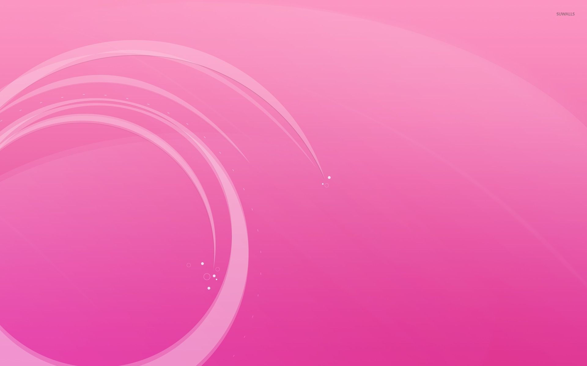 Papel pintado rosa claro curva - Fondos de pantalla abstractos - # 51773