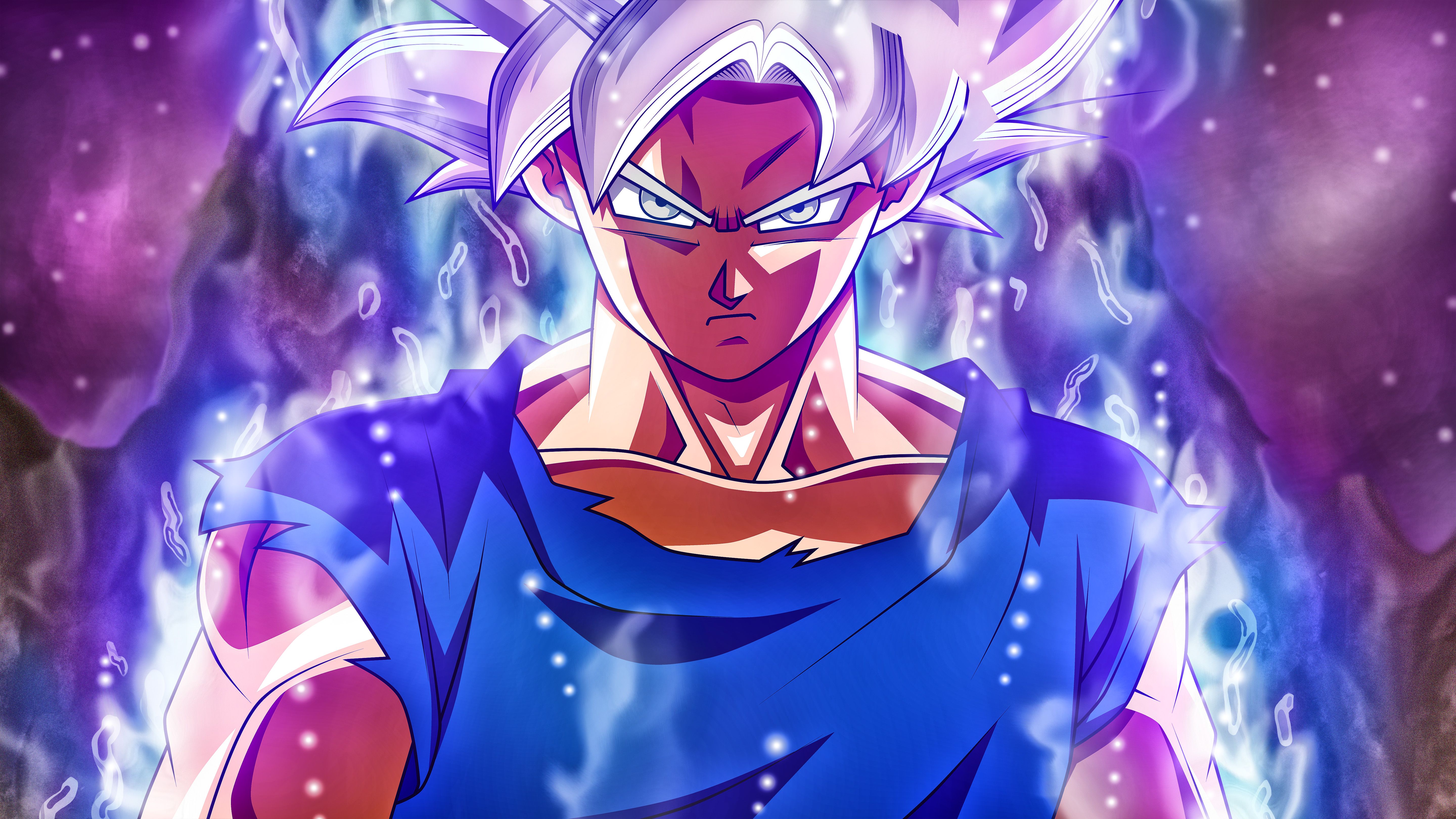 Goku Super Saiyan Silver Master Master Ultra Instinct Dragon Ball Super
