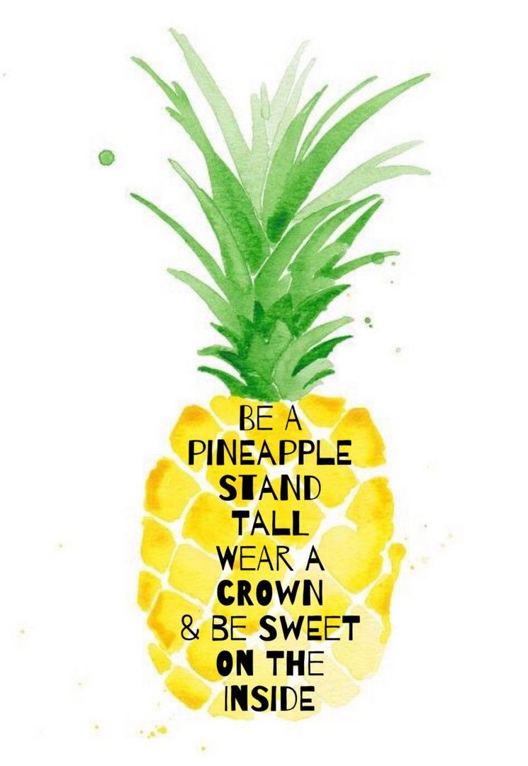 Cute Pineapple Quotes iPhone Fondos de pantalla | 2019 3D iPhone Fondos de pantalla