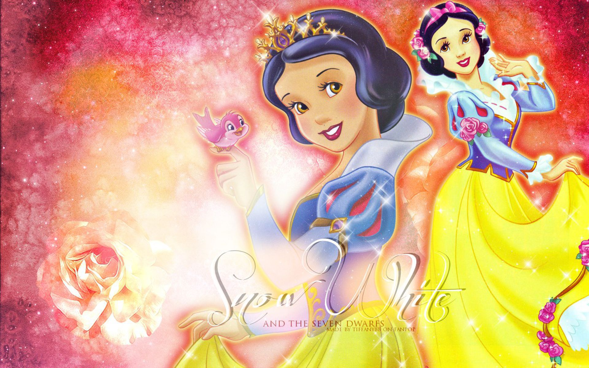 Disney Princess Snow White Hd Wallpapers para teléfonos móviles Tablet