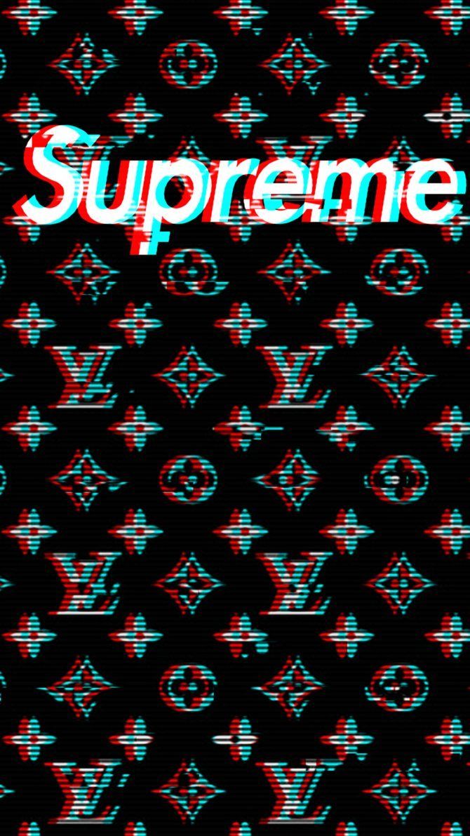 Louis Vuitton Supreme Mobile Wallpaper de ARON260 | Fondos de pantalla en