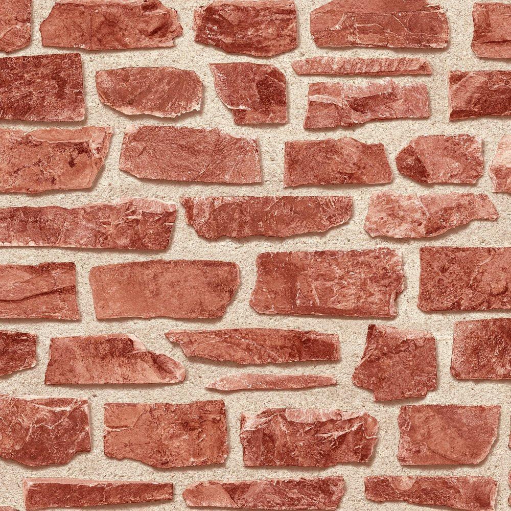 Holden Red Brick Wallpaper