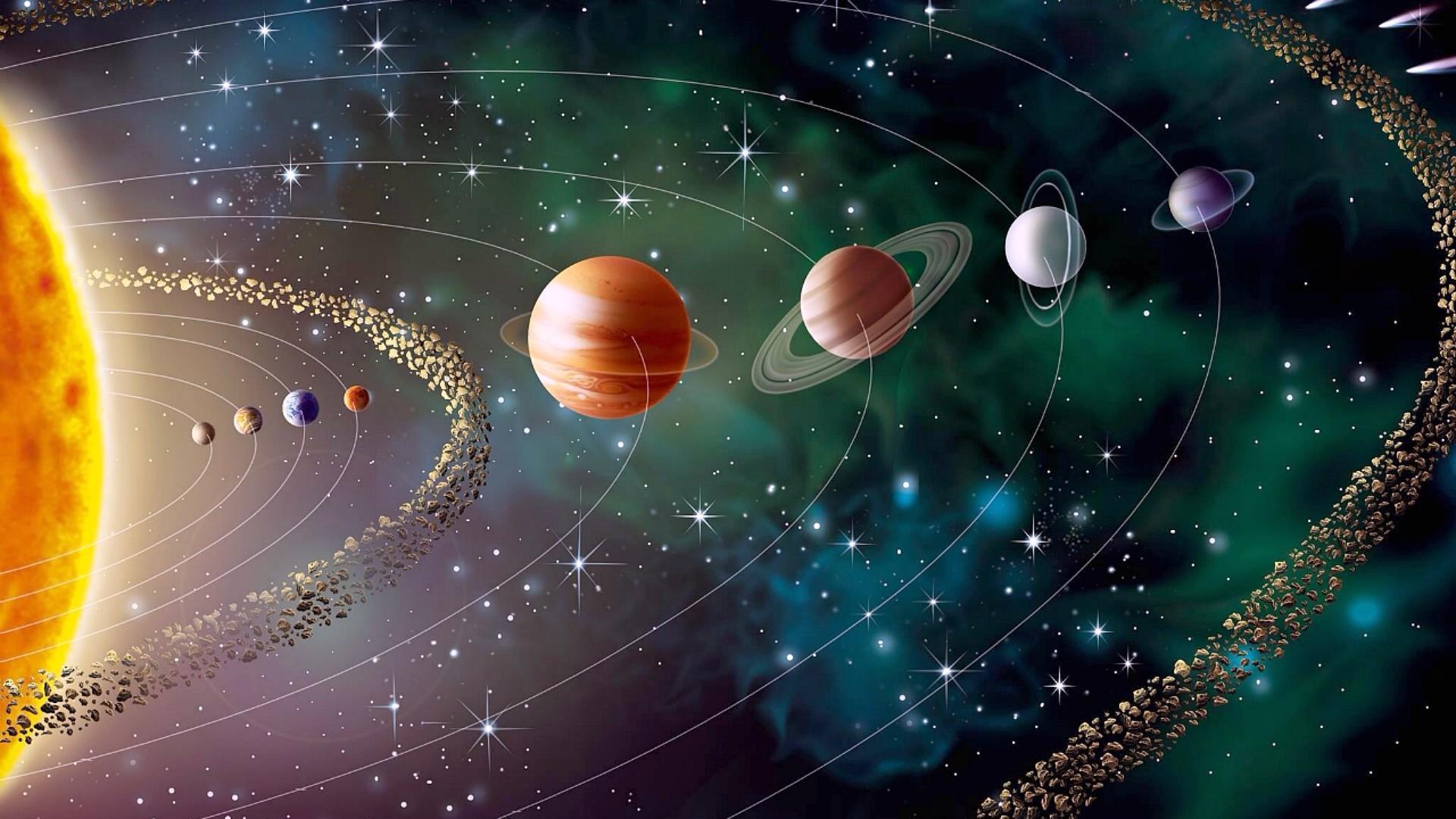 Fondos de planetas del sistema solar - Los mejores planetas del sistema solar