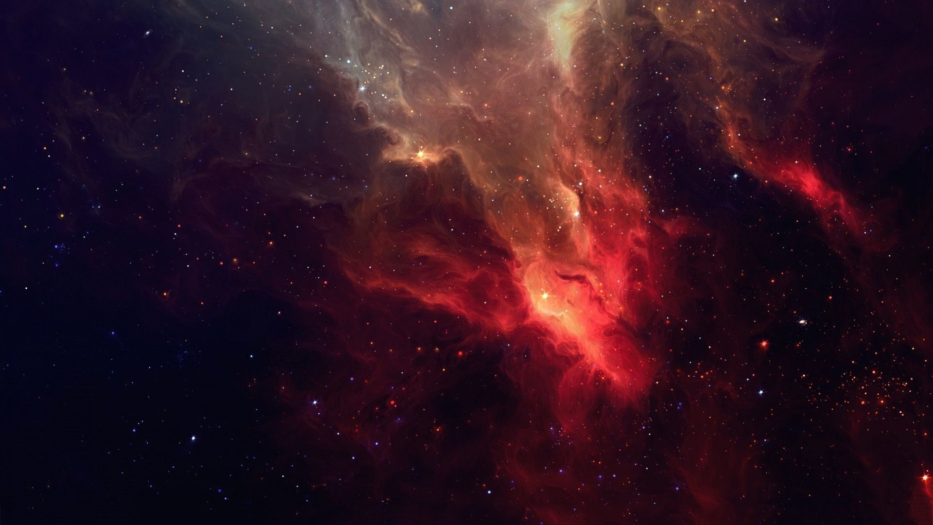 Red Space Wallpaper (más de 75 imágenes)