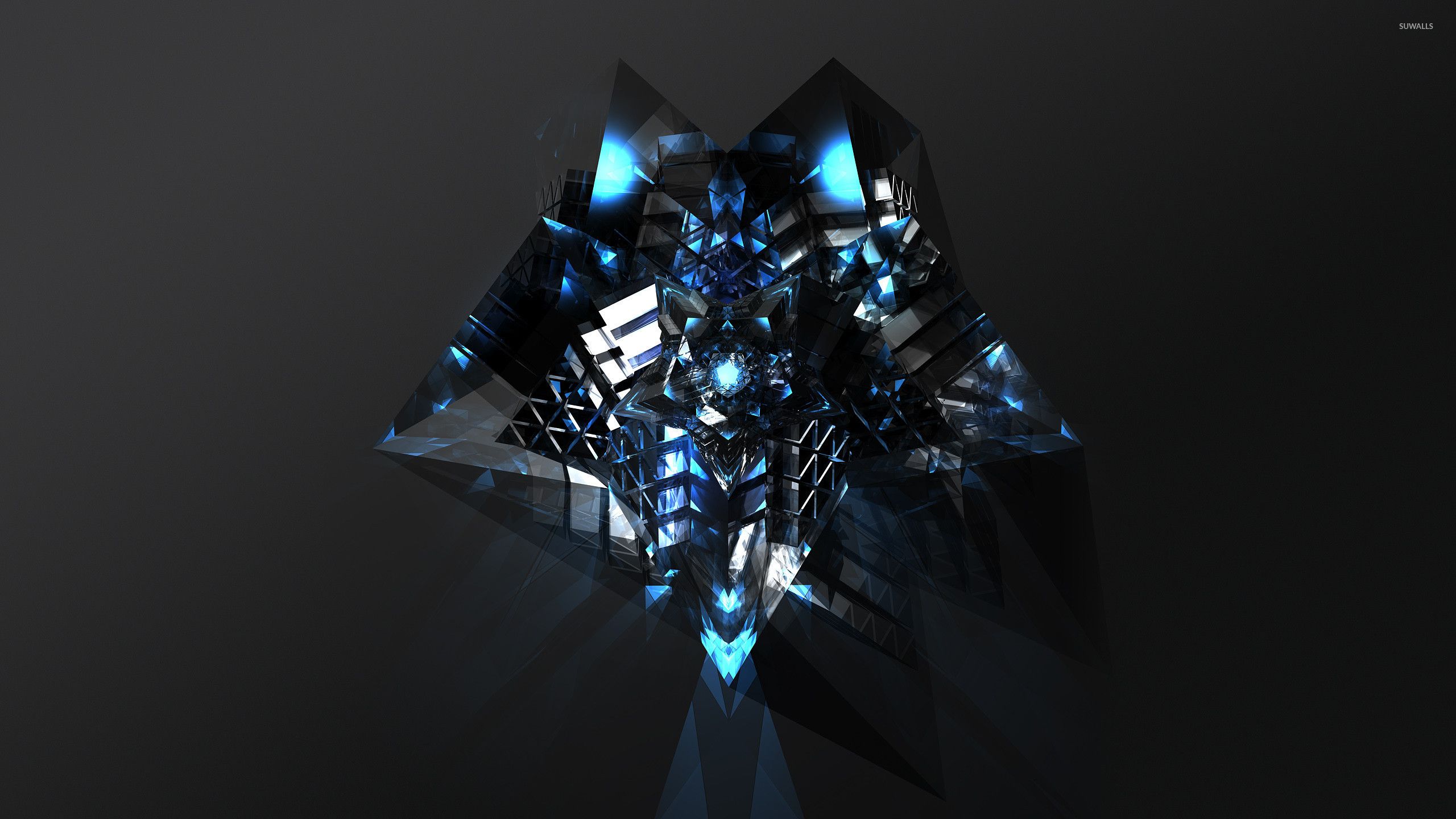 Fondo de pantalla de Blue diamond [2] - Fondos de pantalla abstractos - # 42389