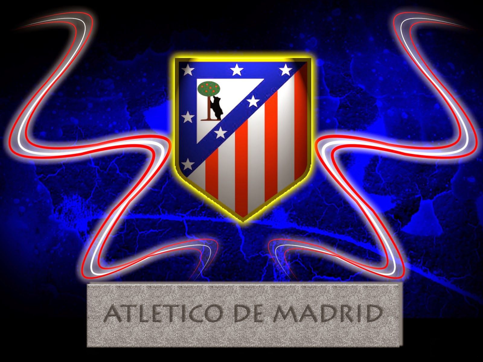 HD Atletico Madrid Logo fondo de pantalla