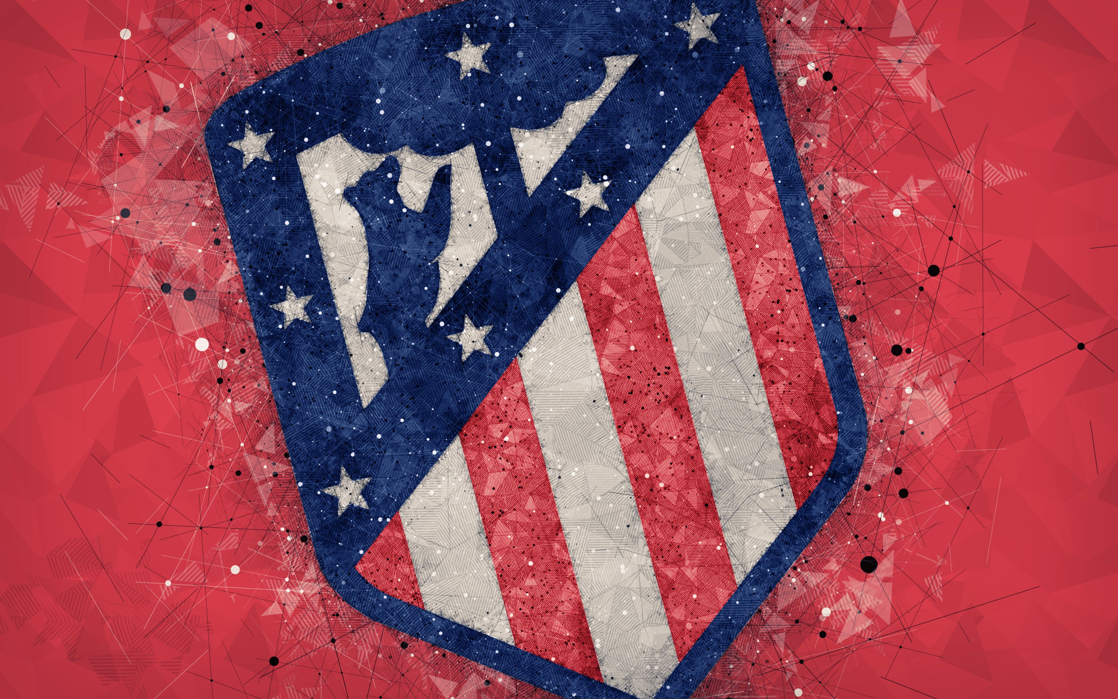 5047968 Logo, emblema, fútbol, fondo de pantalla del Atlético Madrid y