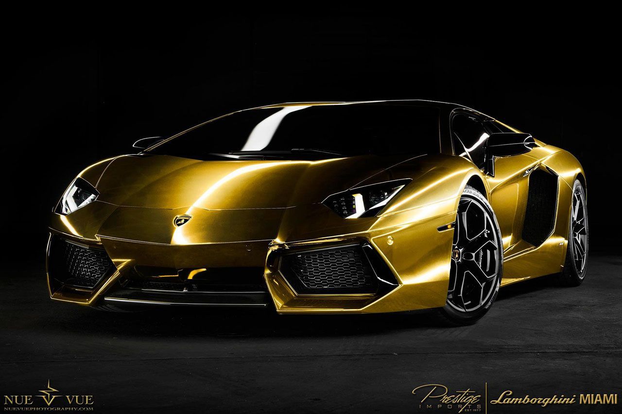 Gold Lamborghini Wallpapers