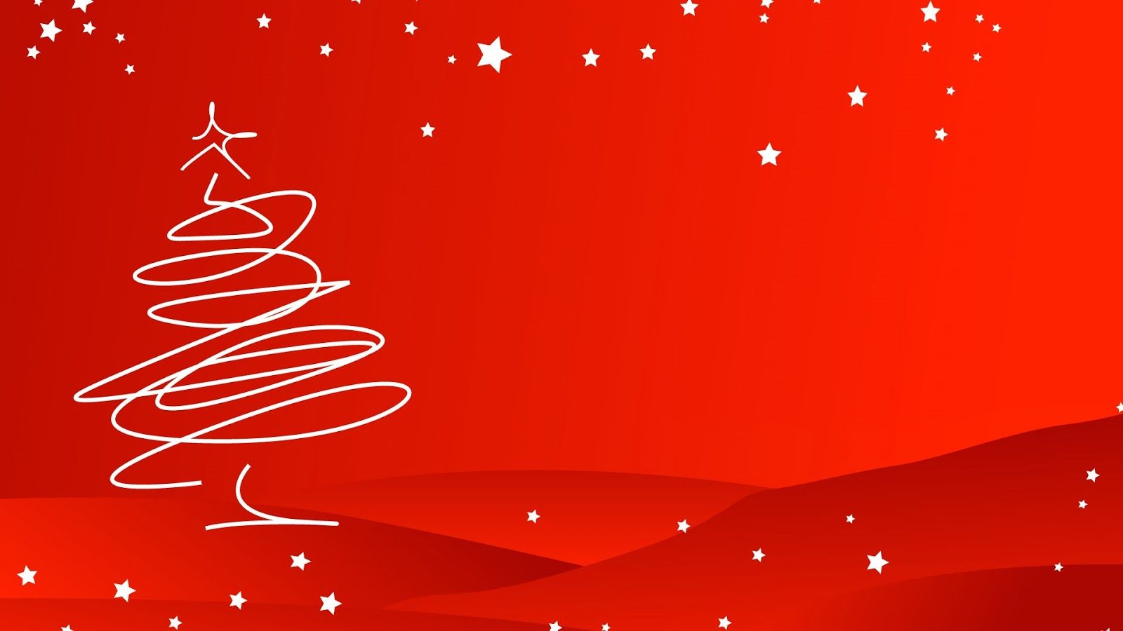 Fondos de pantalla de Navidad - Feliz Navidad - Estrellas cayendo con árbol