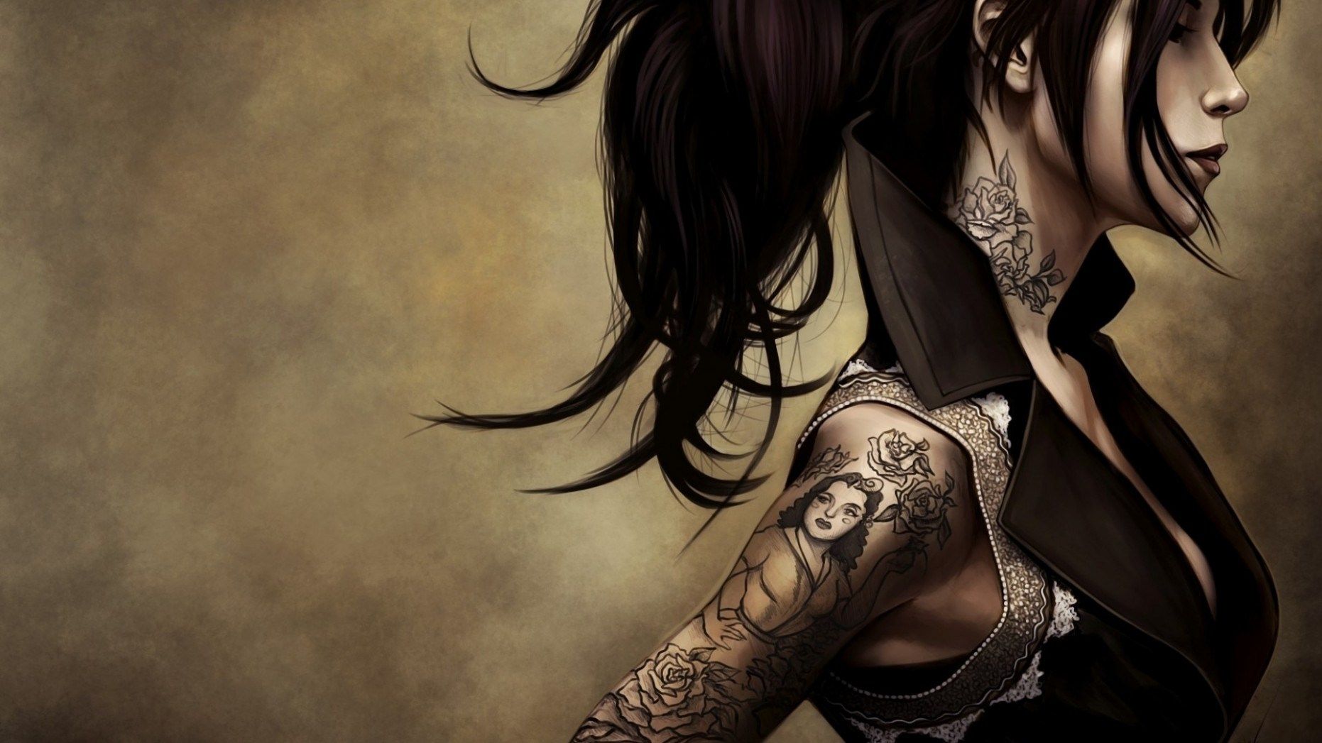Fondos de tatuajes | Mejores fondos de pantalla - art tattoo girls