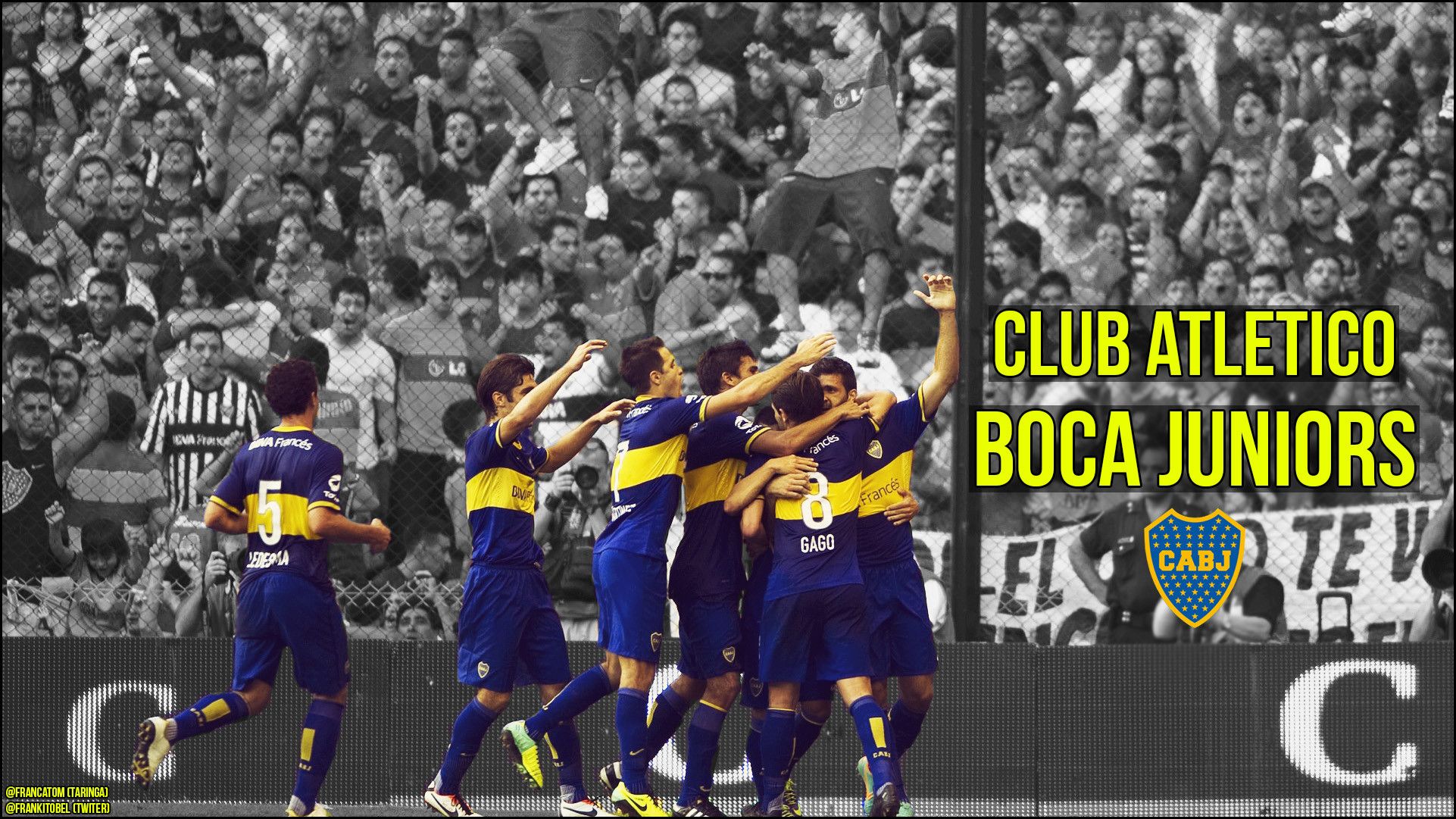 Fondo de pantalla del Boca Juniors 1922x1081