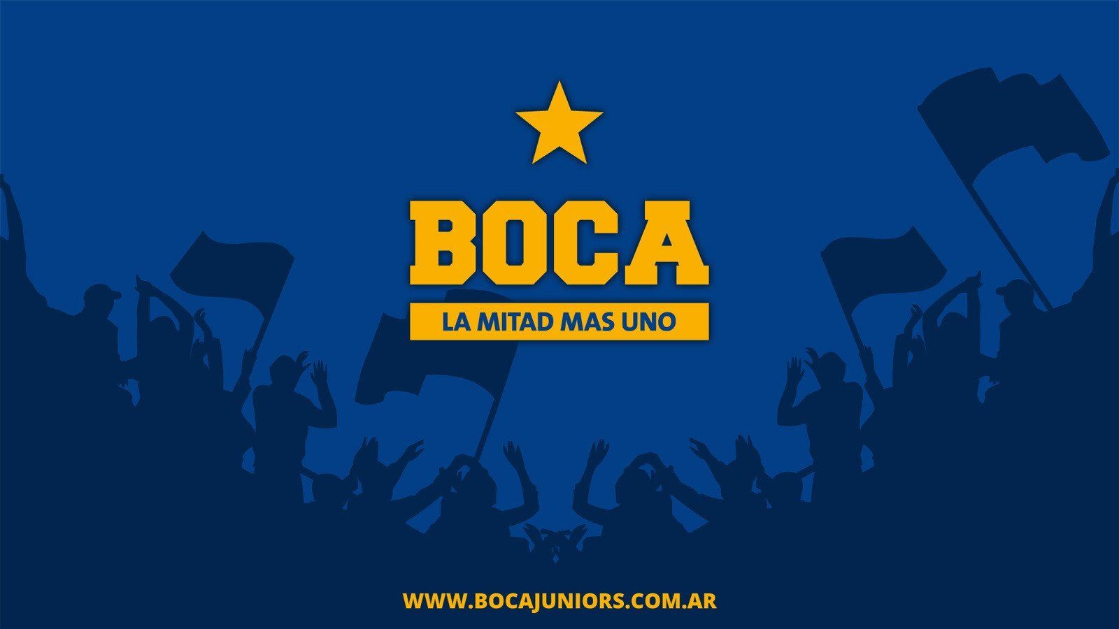 Fondo de pantalla del Boca Juniors 1600x900