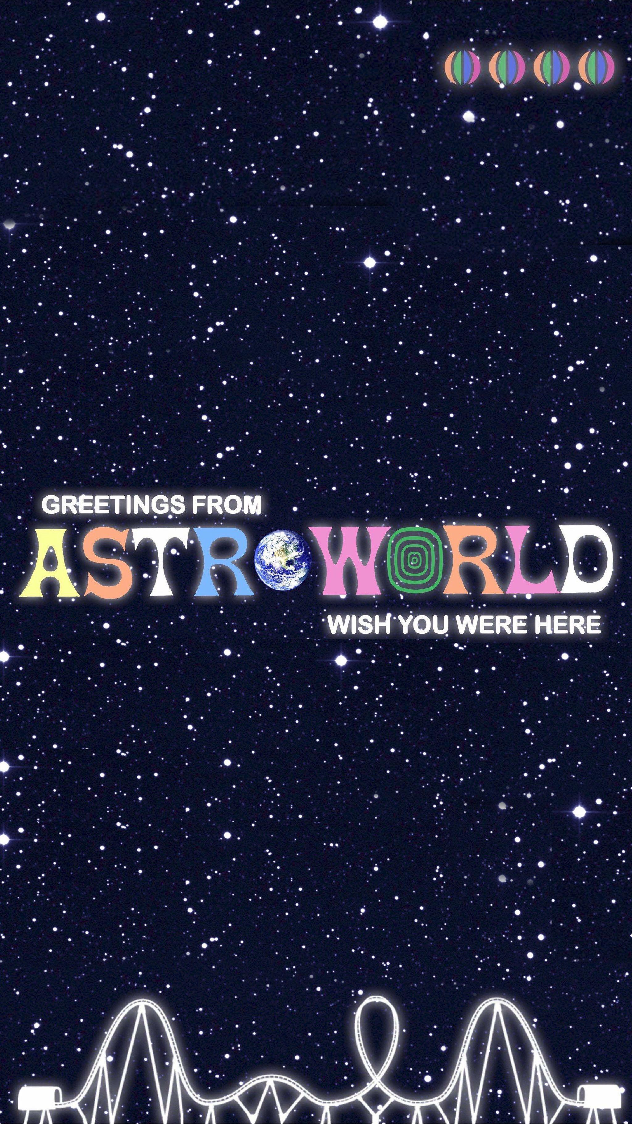 Fondo de pantalla de Astroworld 2048x3643
