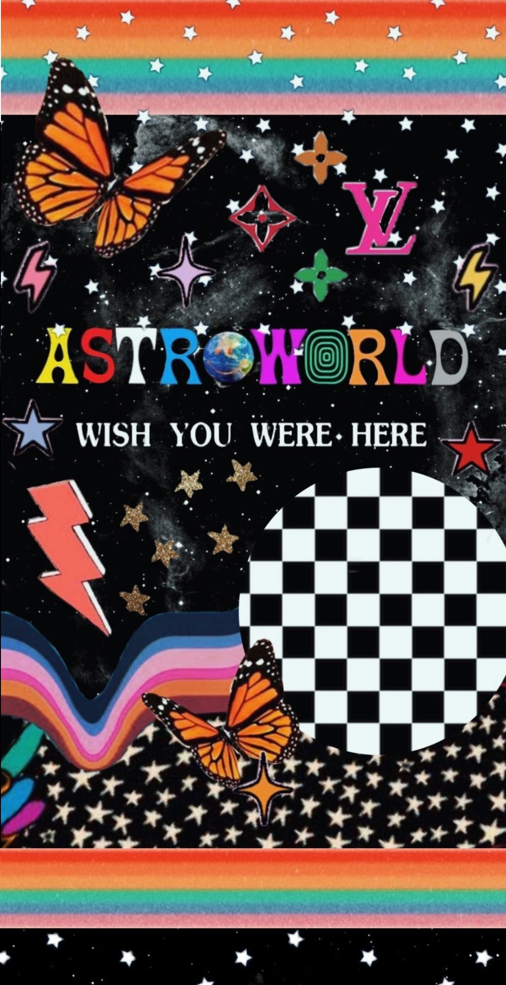 Fondo de pantalla de Astroworld 1024x1991