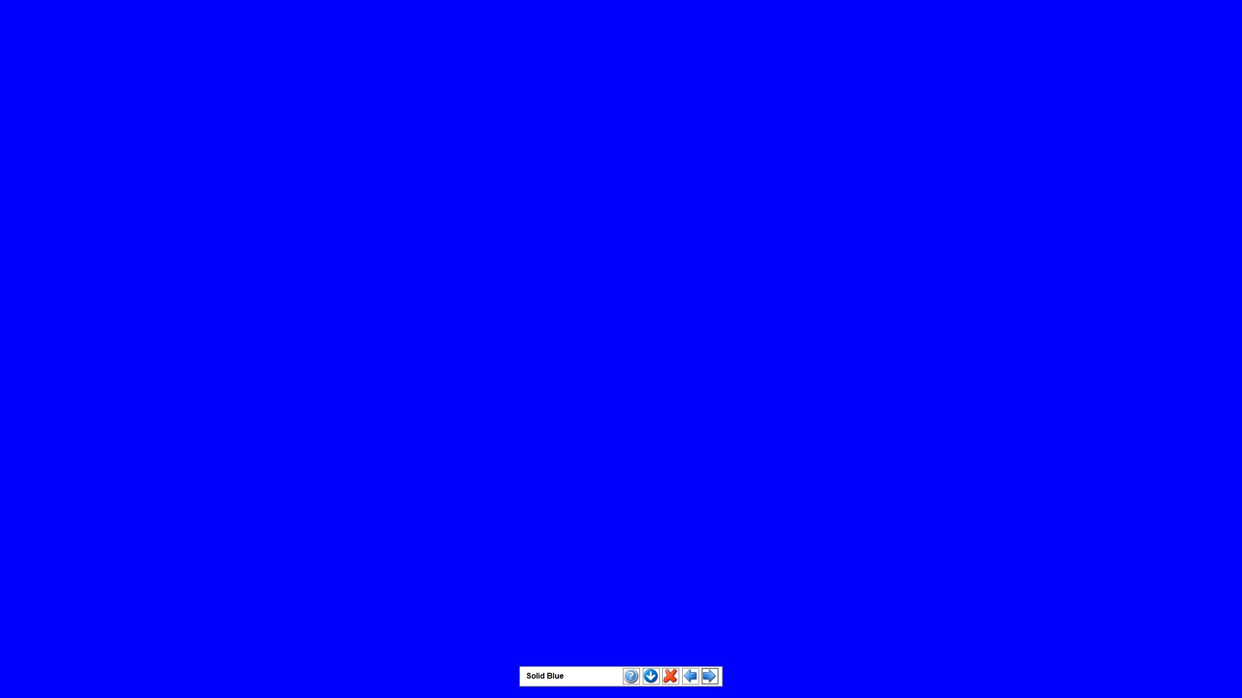Fondo de pantalla  azul solido 2560x1440