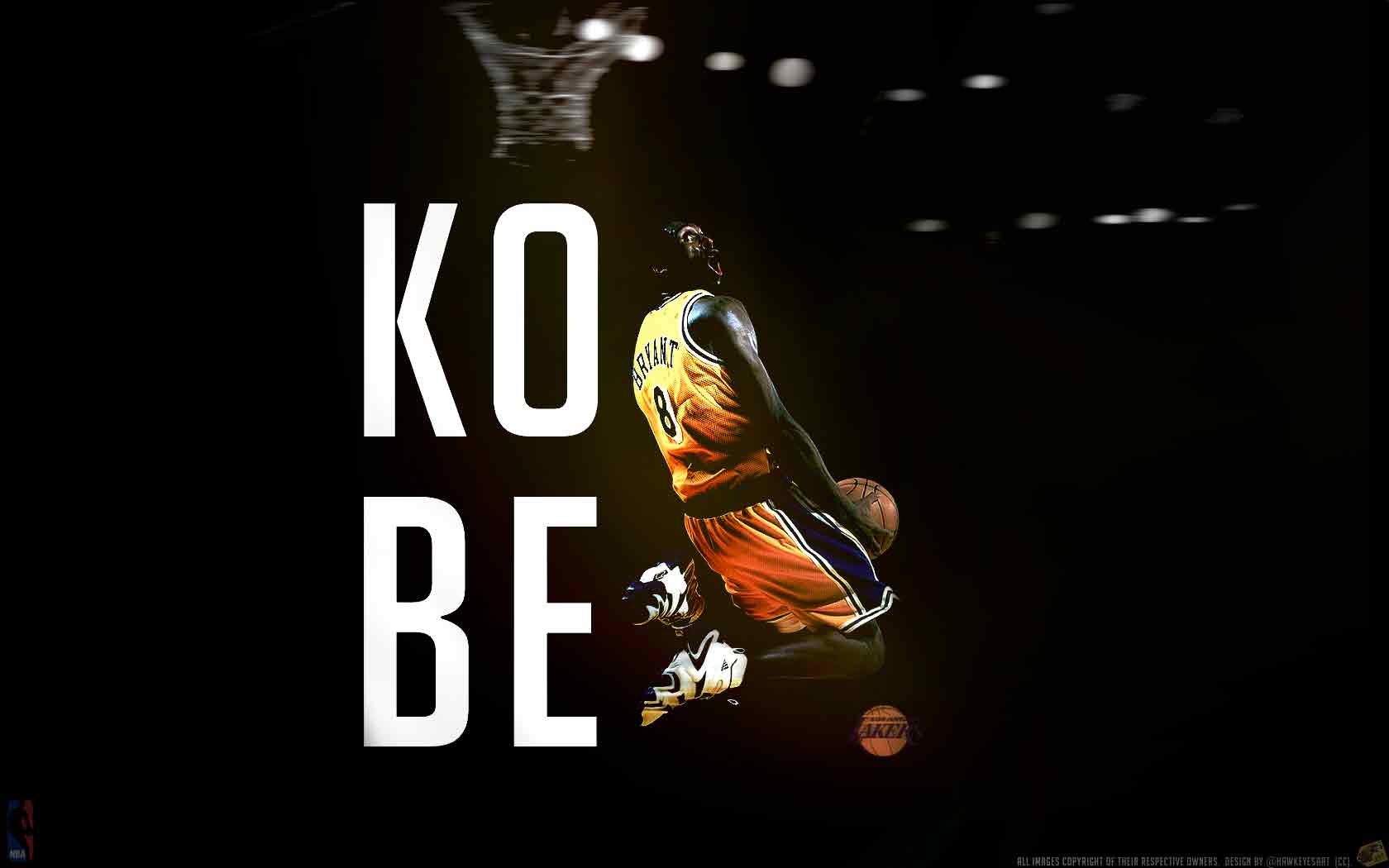 Fondo de pantalla de Kobe Bryant 1680x1050