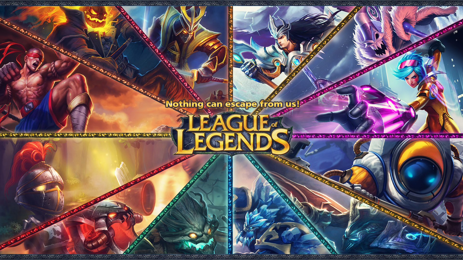 Fondo de pantalla de League of Legends 1920x1080