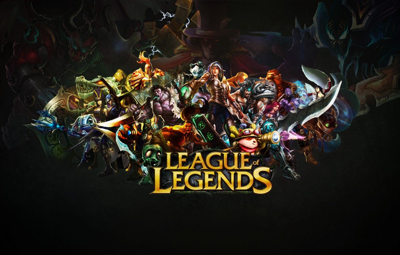 Fondo de pantalla de League of Legends 1332x850