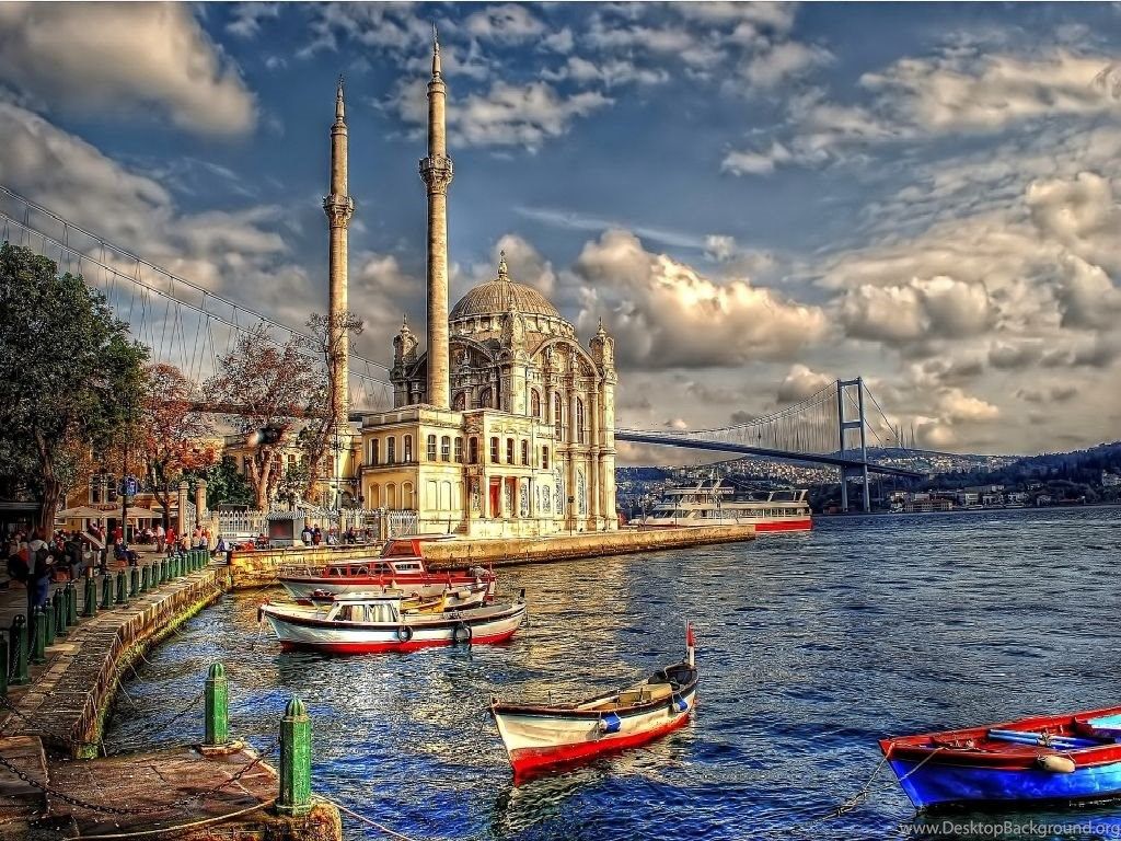 Fondo de pantalla de Estambul 1024x768
