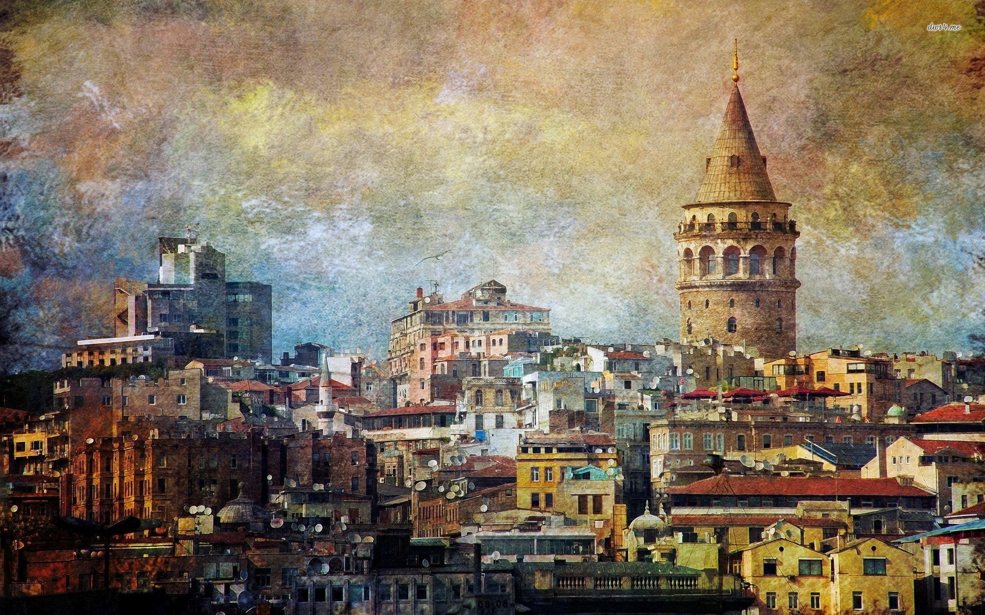 Fondo de pantalla de Estambul 1920x1200
