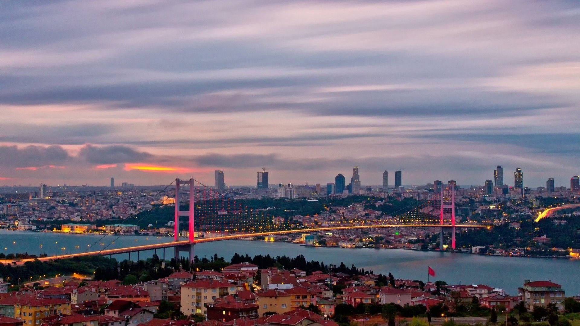 Fondo de pantalla de Estambul 1920x1080