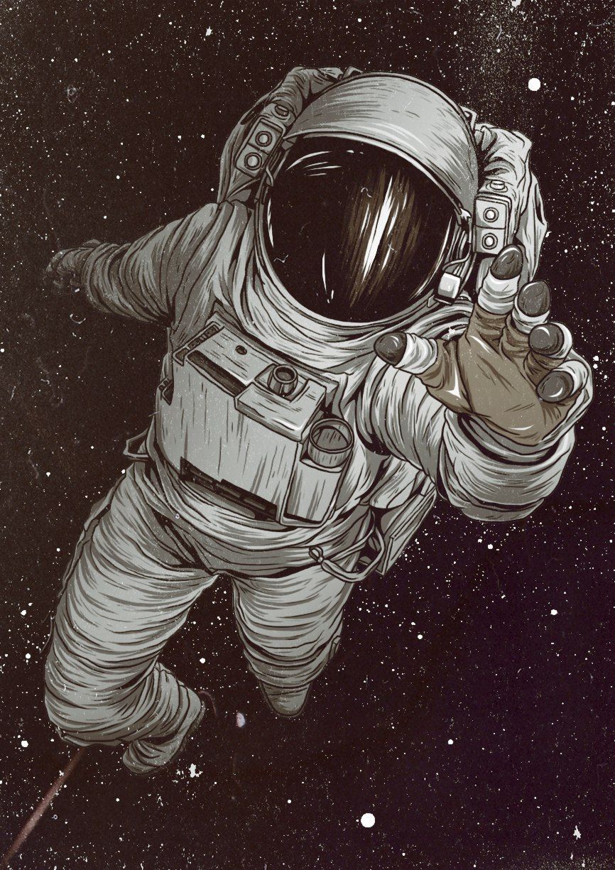 Fondo de pantalla de astronauta 866x1225