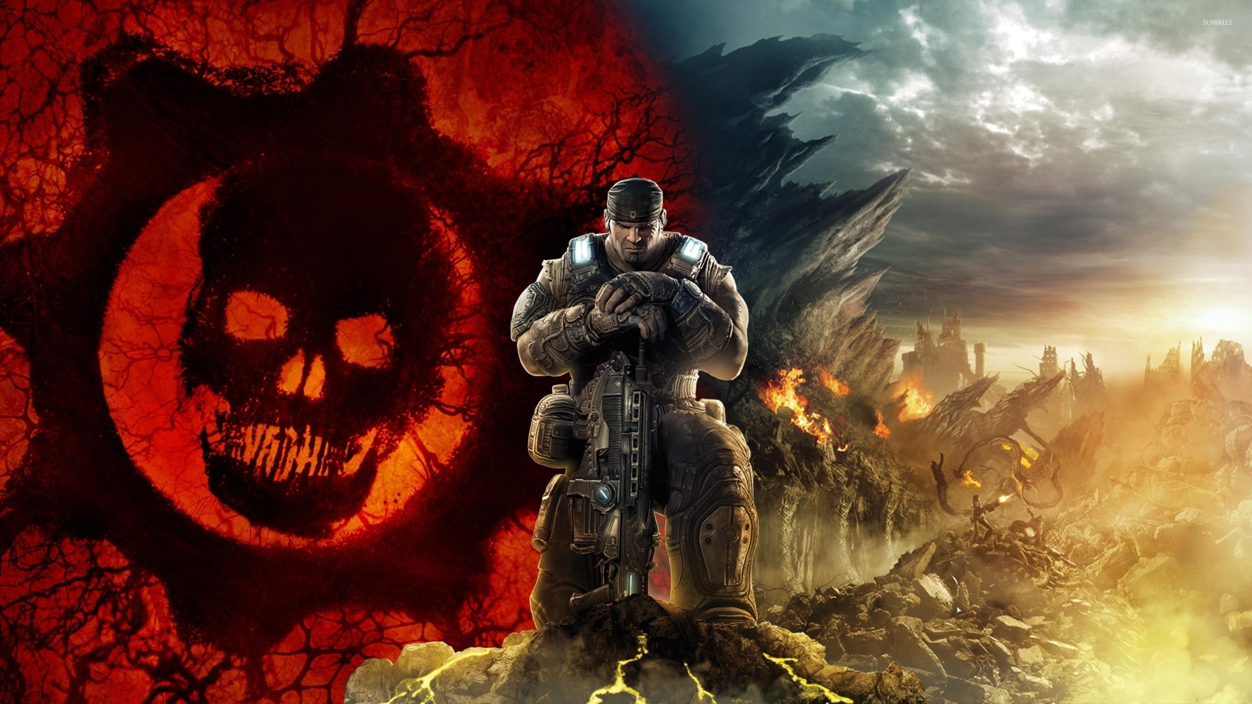 Fondo de pantalla de Gears of War 2560x1440