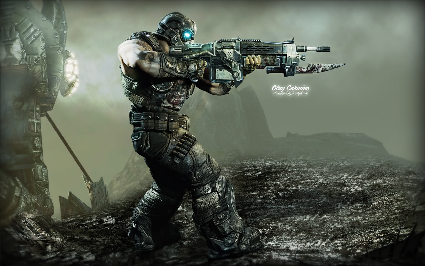 Fondo de pantalla de Gears of War 1440x900